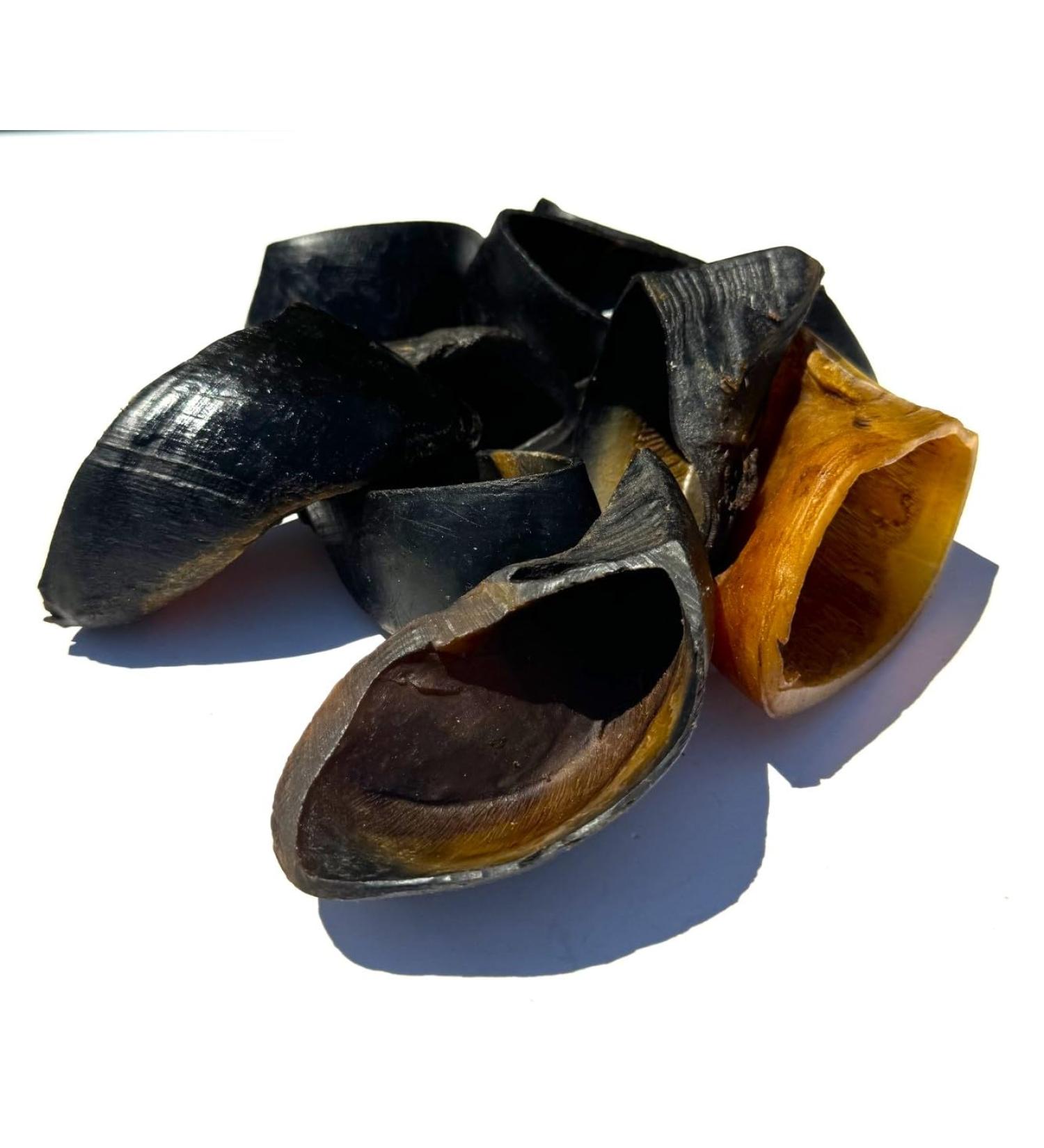 Cow Hooves for Dogs - *(Large 10 Pack Cow Hooves)* - Beef Hooves Dog CHEW Treat - 100% All Natural Free Range Beef - Long Lasting Large Premium Cow Hooves - Buy Online on GoSupps.com