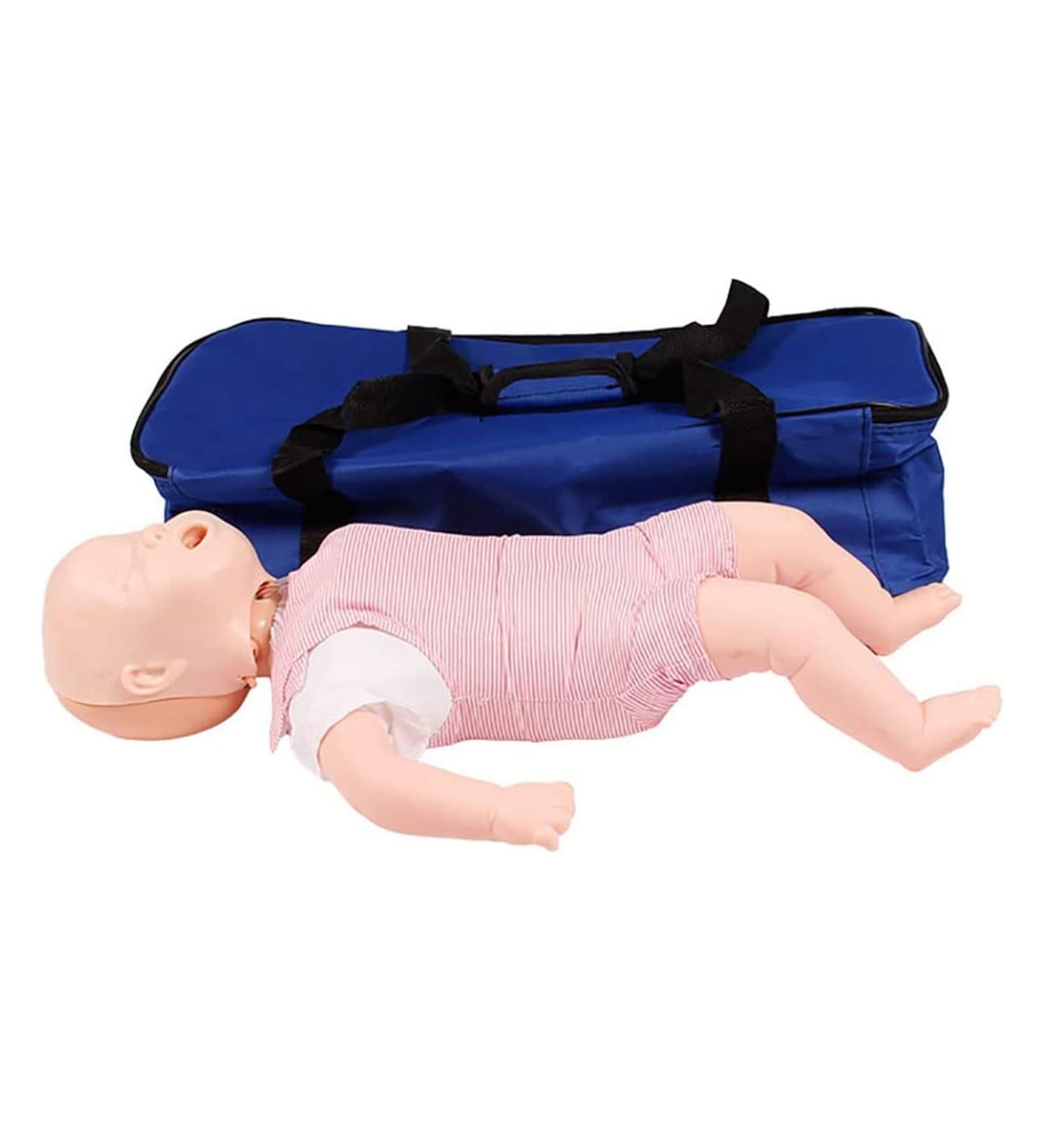 Oiakus Resuscitation Doll - Infant Training Model for Hospitals & Schools | HLW Doll with Bag - Perfect Aid for Baby CPR Training - Buy Online on GoSupps.com