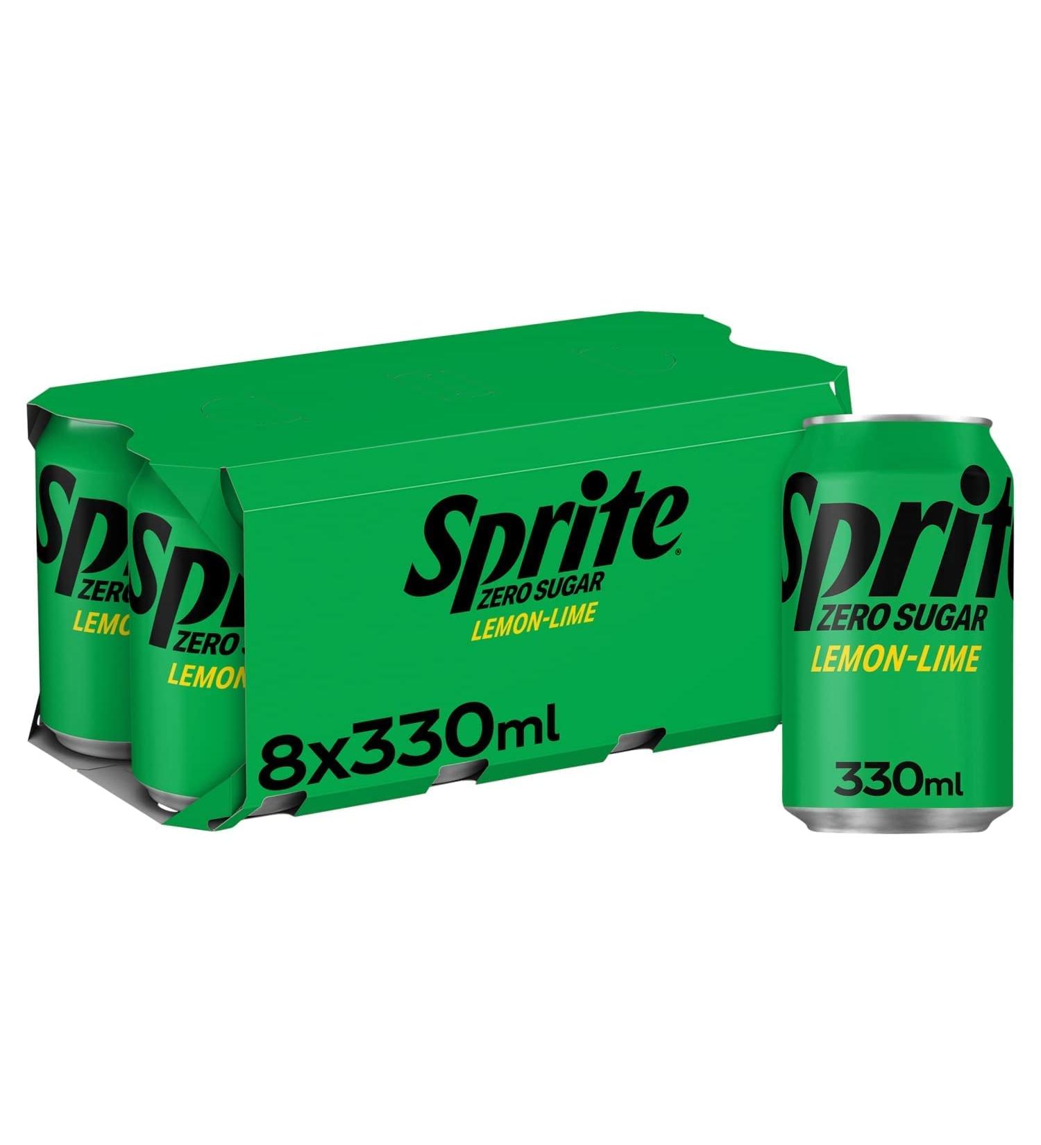 Sprite No Sugar 8x330ml Single - Buy Online on GoSupps.com