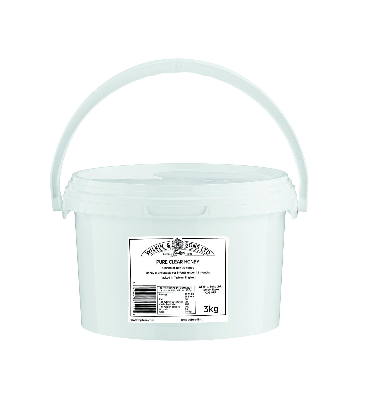 Wilkin & Sons Tiptree Pure Honey Catering Tub 1 x 3kg - Buy Online on GoSupps.com