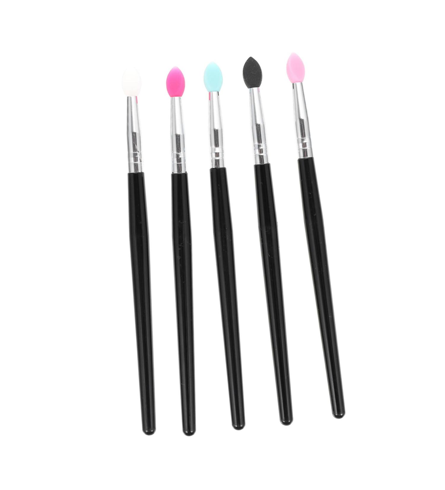 HAPINARY 5pcs Silicone Eyeshadow Brush Makeup Glitter Eye Shadow Make up Sponge - Buy Online on GoSupps.com
