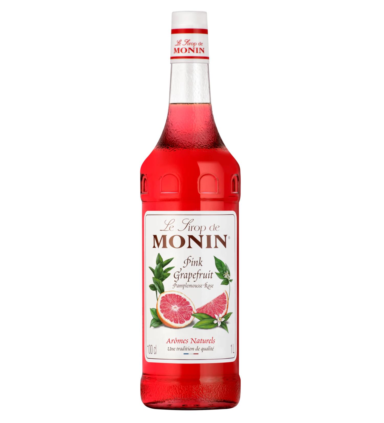Monin syrup PINK GRAPEFRUIT (1 x 1.0l) 1 l (1 pack)