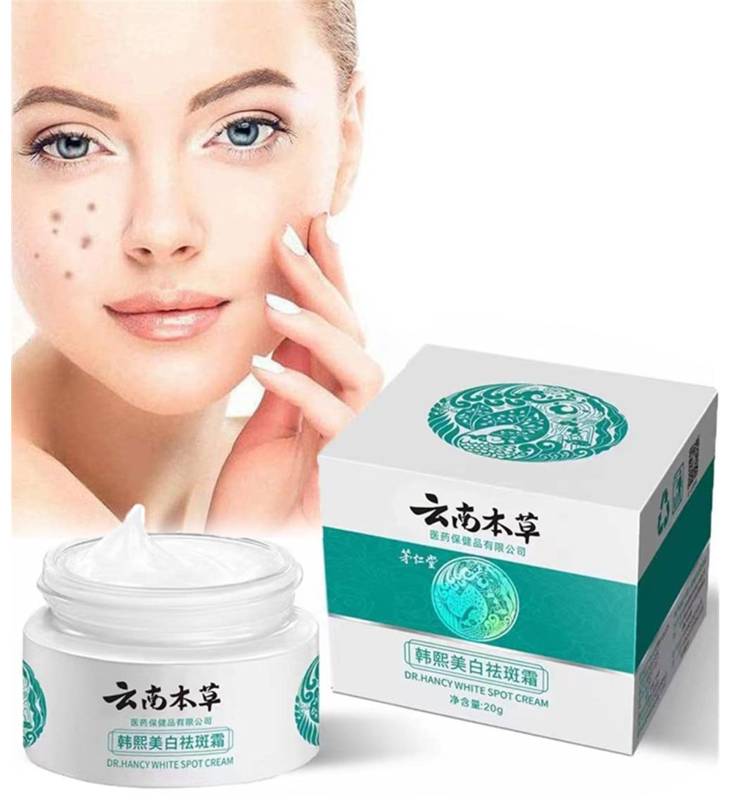Dr. Hancy White Spot Corrector Cream for Dry Skin - Freckle Whitening & Moisturizing Face Cream (1PCS) - Buy Online on GoSupps.com