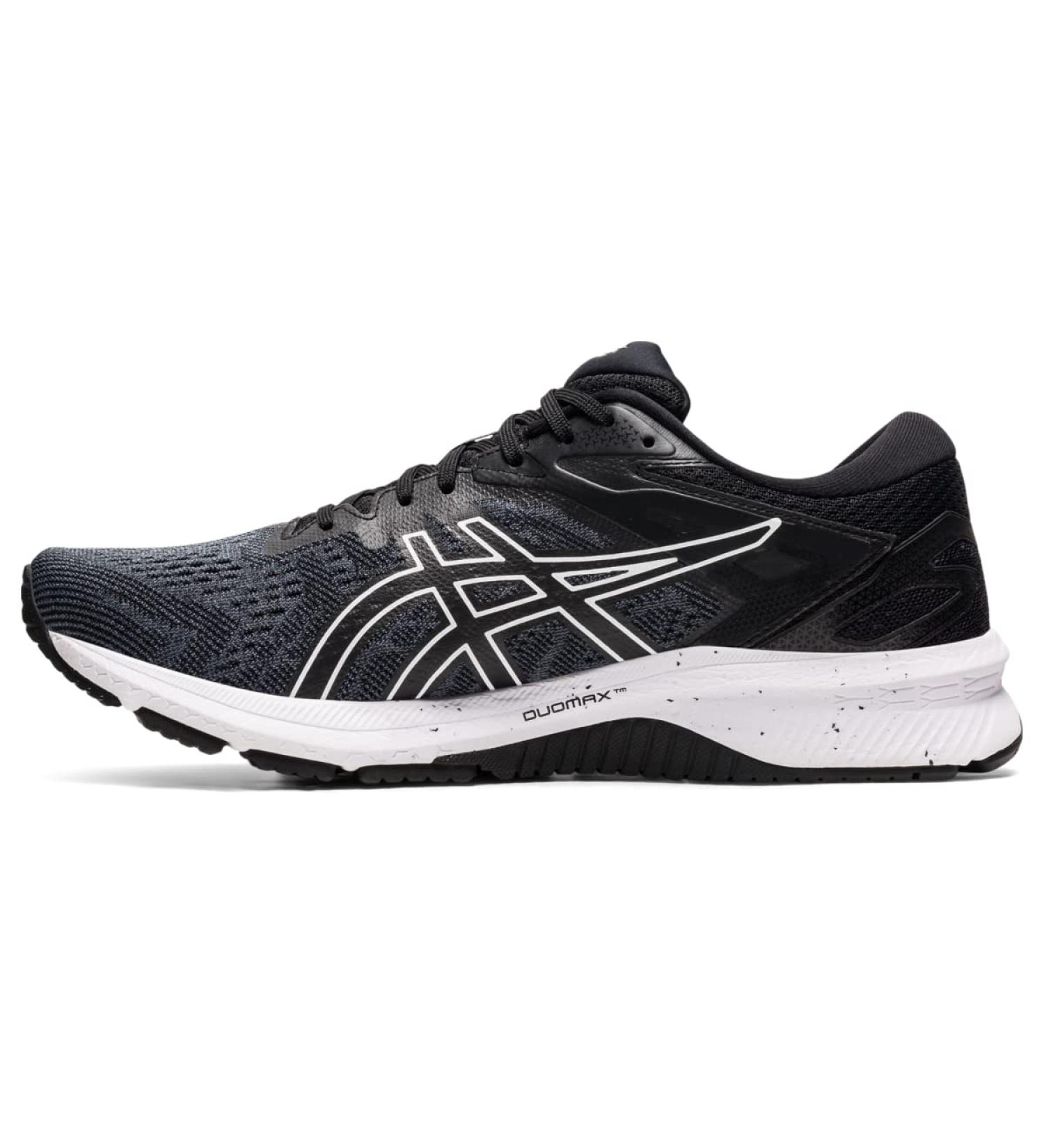 ASICS Men's GT-1000 10 Running Shoes 11.5 - Black/White - Buy Online on GoSupps.com