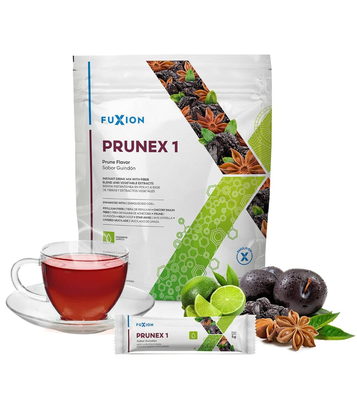 Petseeker Fast Acting Colon Cleanse-FuXion Prunex 1 | Natural Overnight Relief from Constipation | 28 Sachets - Buy Online on GoSupps.com