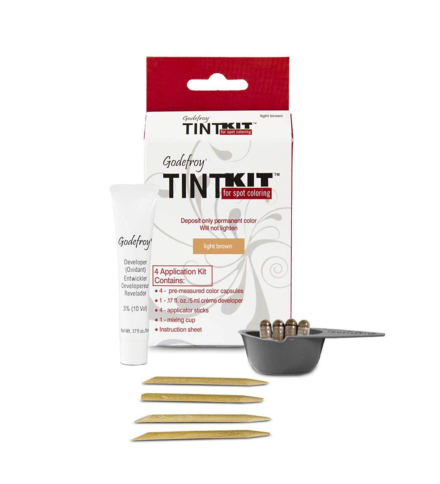 Professional Root Touch Up Hair Coloring Kit - Light Brown | 4 Applications | Shop Internationally - Buy Online on GoSupps.com