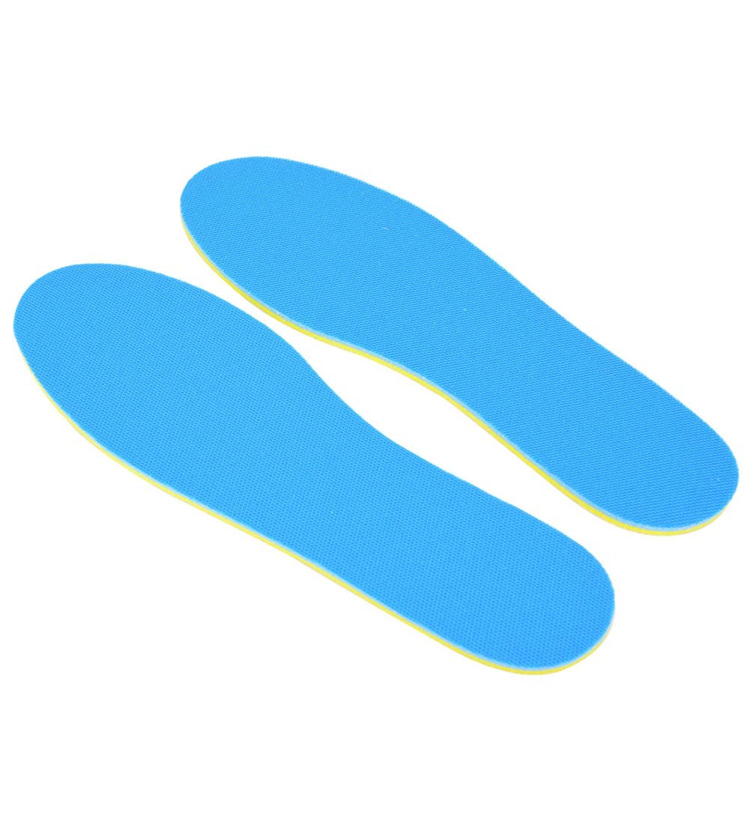 Dual Side Breathable Shoe Insoles - Cushioning & Shock Absorbing Inserts for Comfortable Walking (Size 41-42 - Buy Online on GoSupps.com
