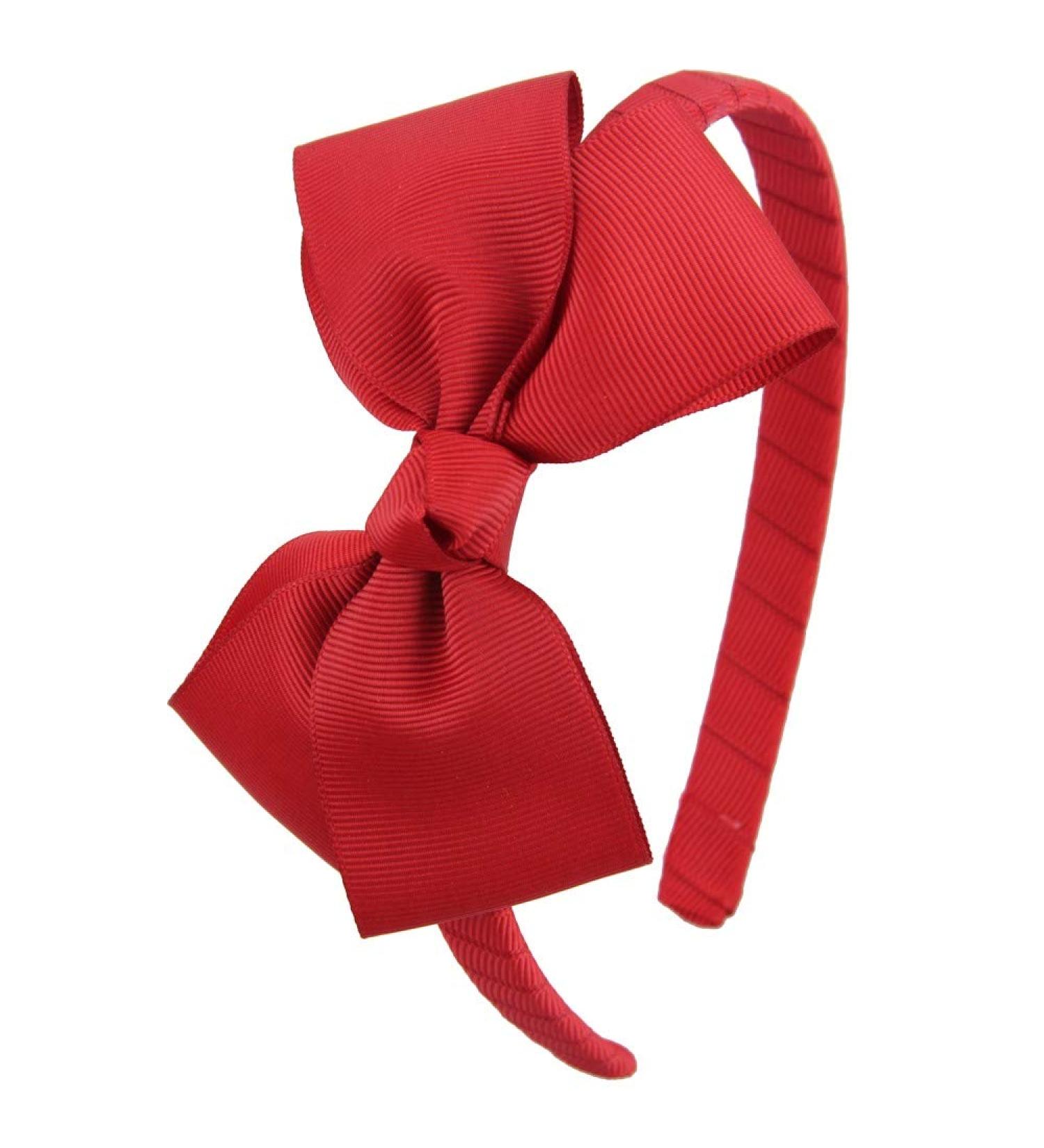 7Rainbows Fashion Red Bow Headband for Girls Toddlers - Cute and Stylish Accessory - Buy Online on GoSupps.com