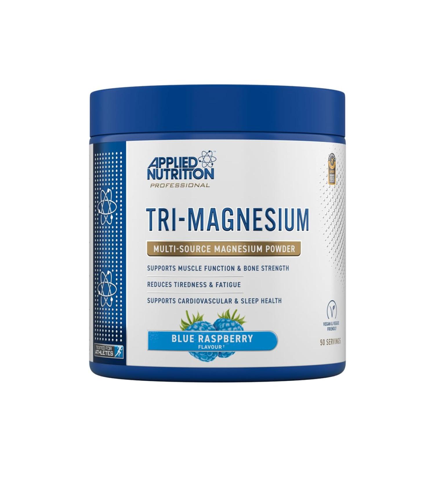 Applied Nutrition Tri-Magnesium Strawberry Raspberry 200G