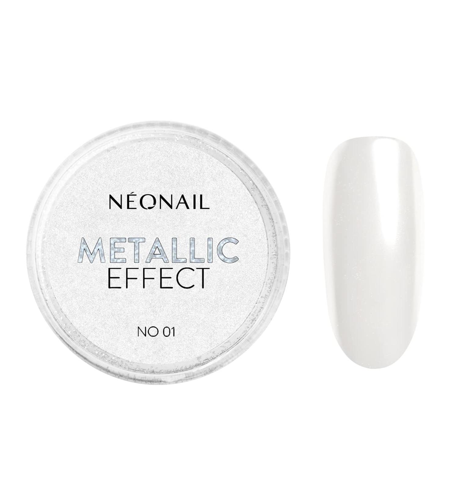 Neonail Metallic Effect 01 - Glitter Nail Powder for Stunning Nail Art | Chrome Nail Design Accessories & Gelail Supplies - Buy Online on GoSupps.com