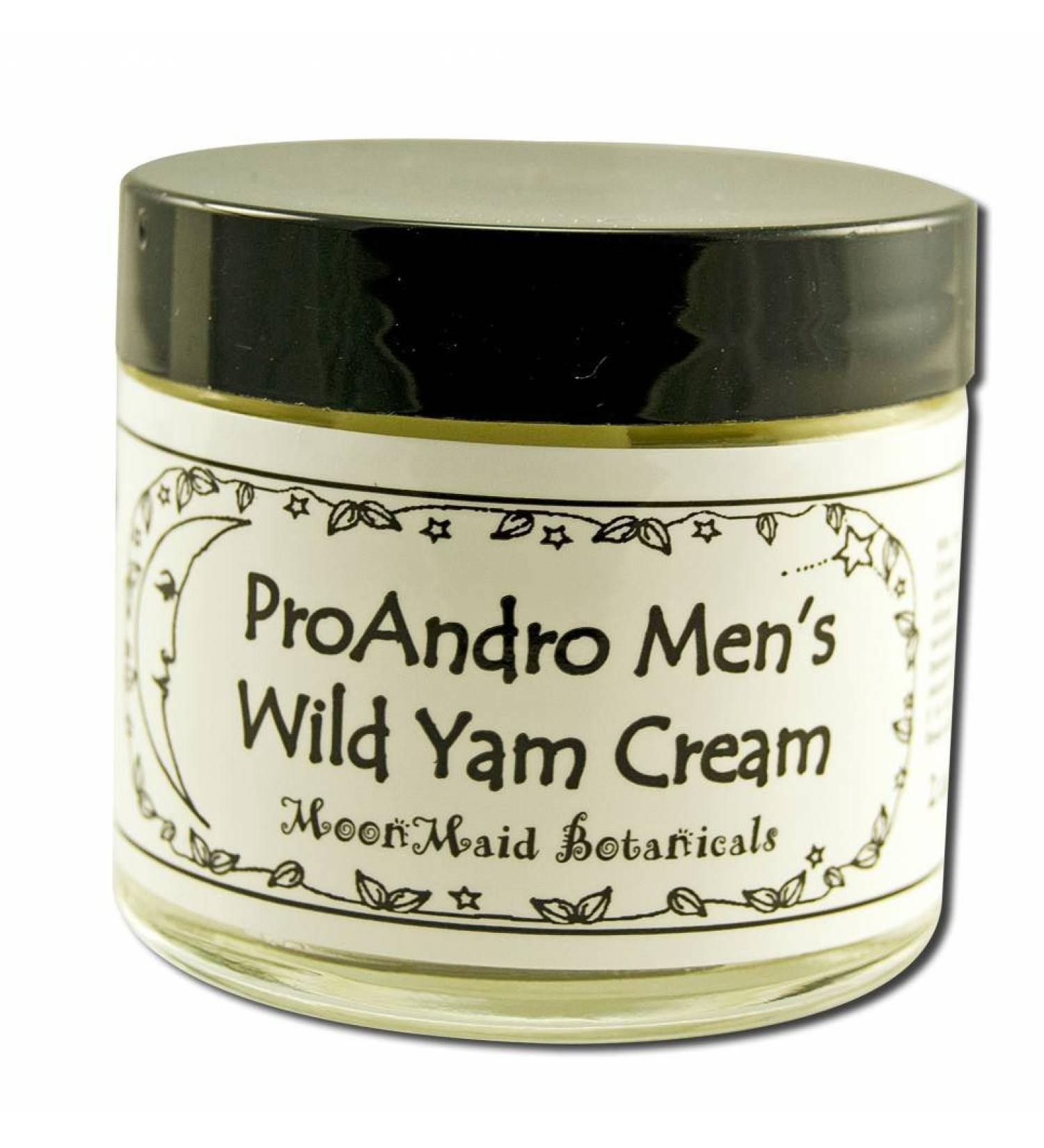 MoonMaid Botanical ProAndro Men's Wild Yam Cream 2 Ounce