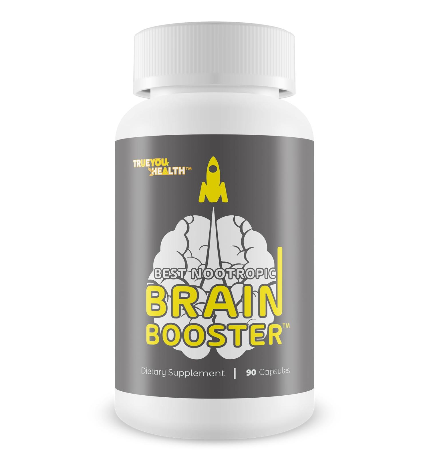 Best Nootropic Brain Booster - for Memory Focus Concentration Mental Clarity & Energy - Support Improved Brain Function Memory Recall and Reduced Mental Fatigue - for Men & Women - with Ginkgo - Buy Online on GoSupps.com