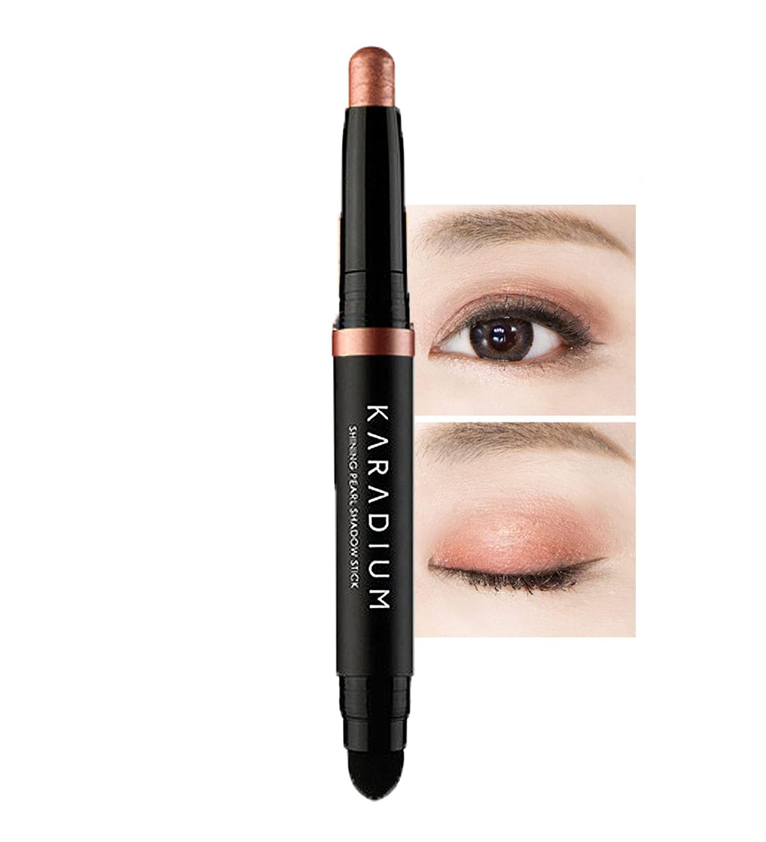 KARADIUM Shining Pearl Eye Shadow Stick 1.4g - 9 Rose Gold - Buy Online on GoSupps.com