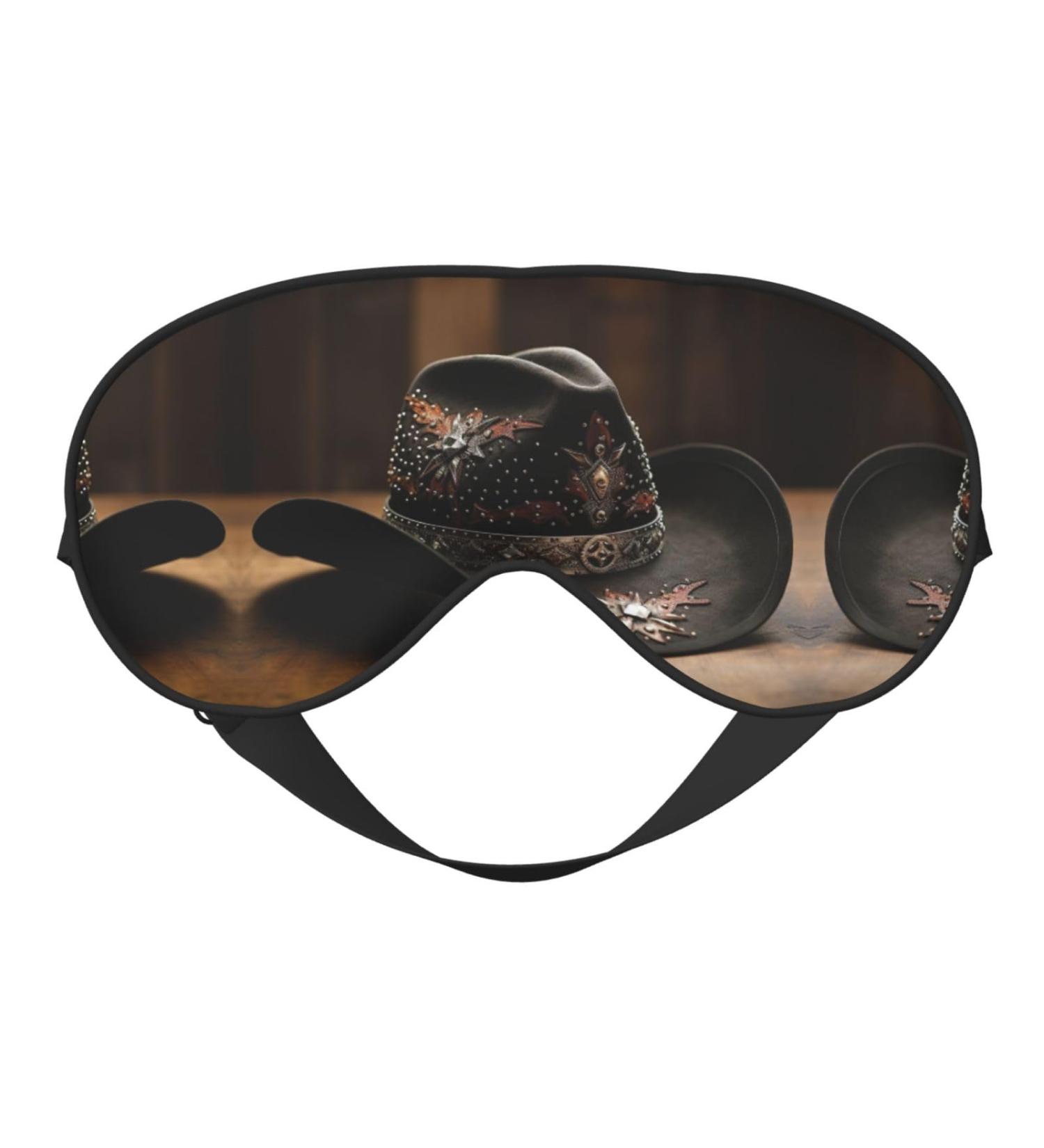 SSIMOO American West Rodeo Hat Sleep Mask - Adjustable Breathable & Fashionable Eye Mask for Comfortable Sleep | Buy Now - Buy Online on GoSupps.com