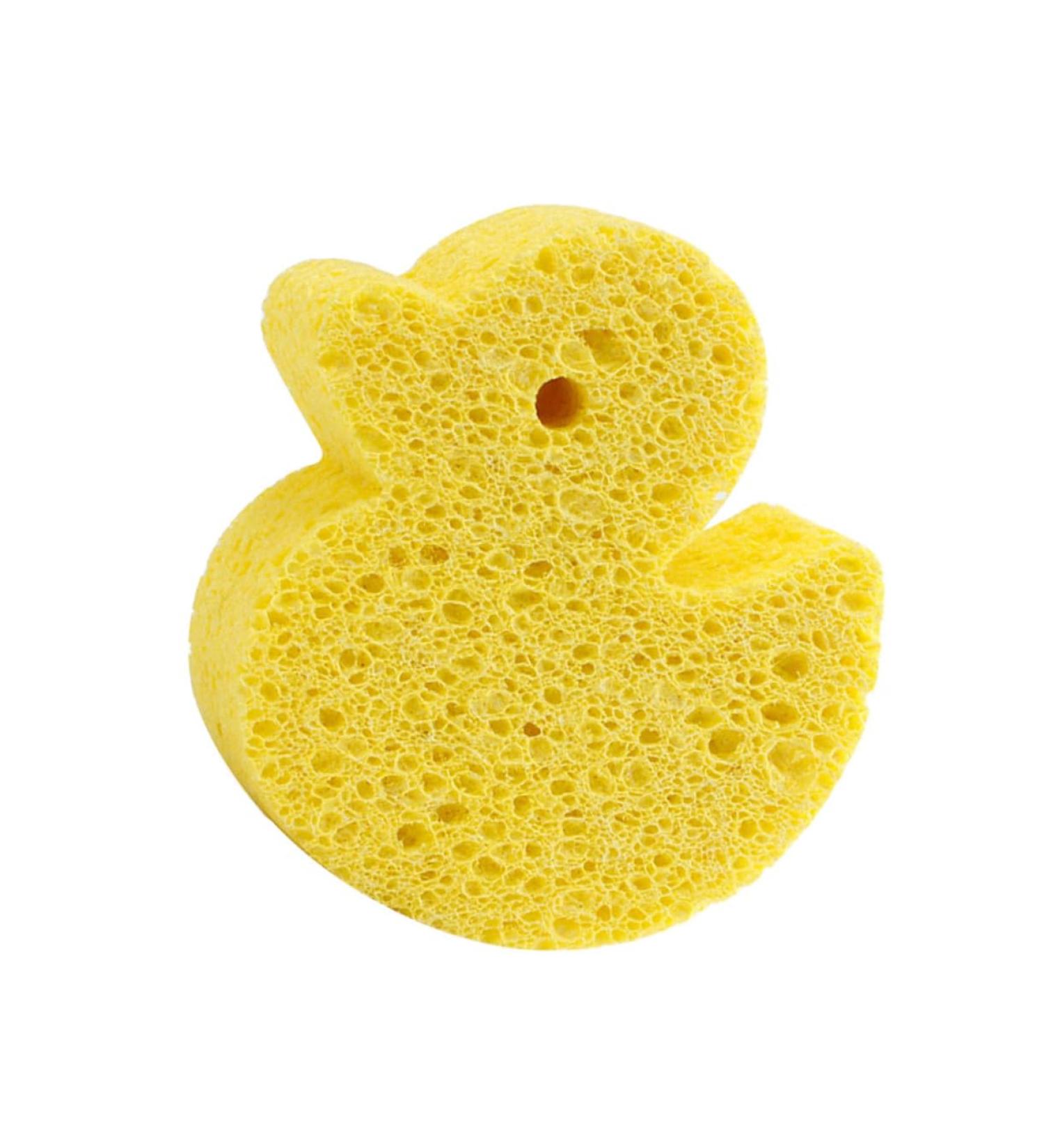 FRCOLOR Cleaning Scrubber Sitting Pillow Face Sponge Back Sponge Shower Sponge Scrubber Sponge Yellow Bath Sponge Bath Sponge for Cushion Bath Ball Animal - Buy Online on GoSupps.com