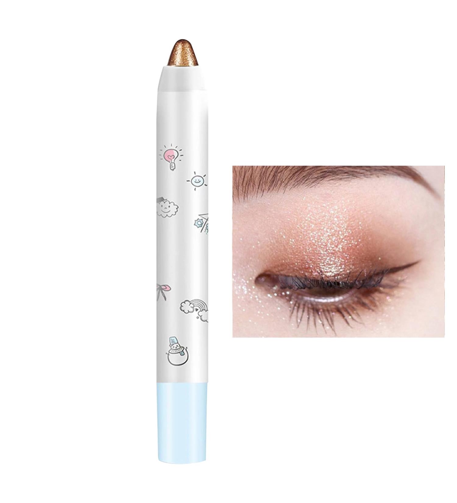 Eye Shadow Stick - Long-Lasting Cream Highlighter Stick - Eyeshadow Pencil For Wedding Dating Camping For Women Girls Kagrote 6 - Buy Online on GoSupps.com