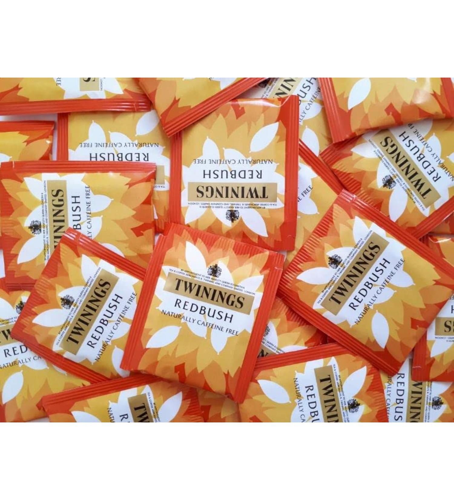  Redbush by Twinings UKB Twinings Redbush Pack of 40 Naturally Wrapped Caffeine-Free Tea Bags - Buy Online on GoSupps.com