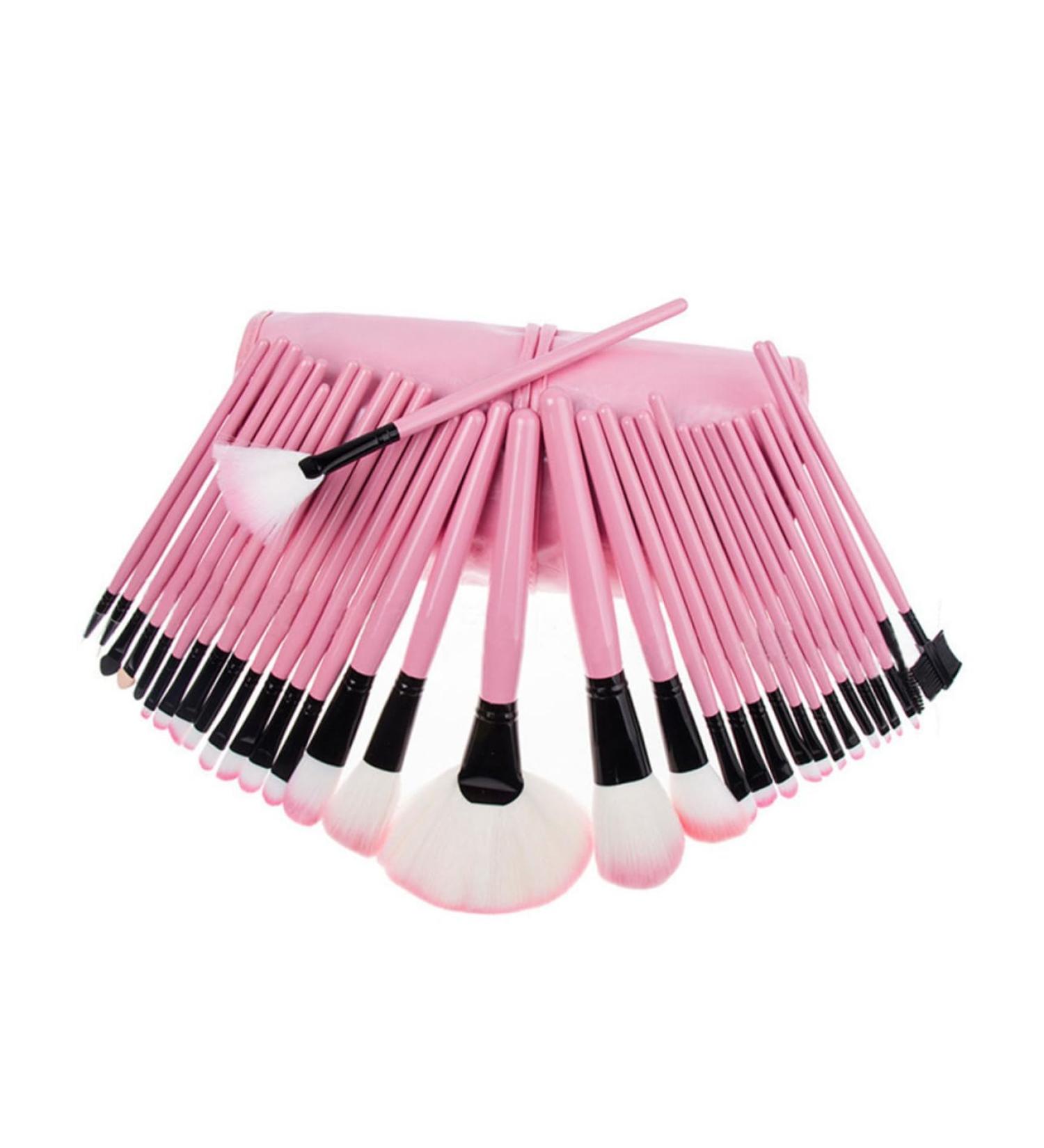 FRCOLOR Makeup Brushe black outfit professional Blush Brush Foundation Eyeshadow Blush ladies suits women s suits cosmetology kit Miss cosmetic Wooden loose Makeup Brushed - Buy Online on GoSupps.com