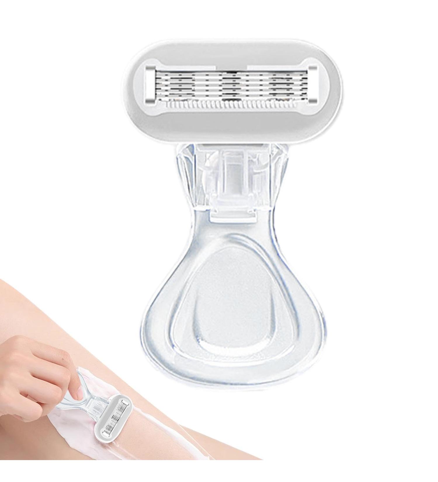 Monozoz Women's Razor - Moisturizing Smooth Manual Razor for Legs & Bikini Line - Buy Online on GoSupps.com