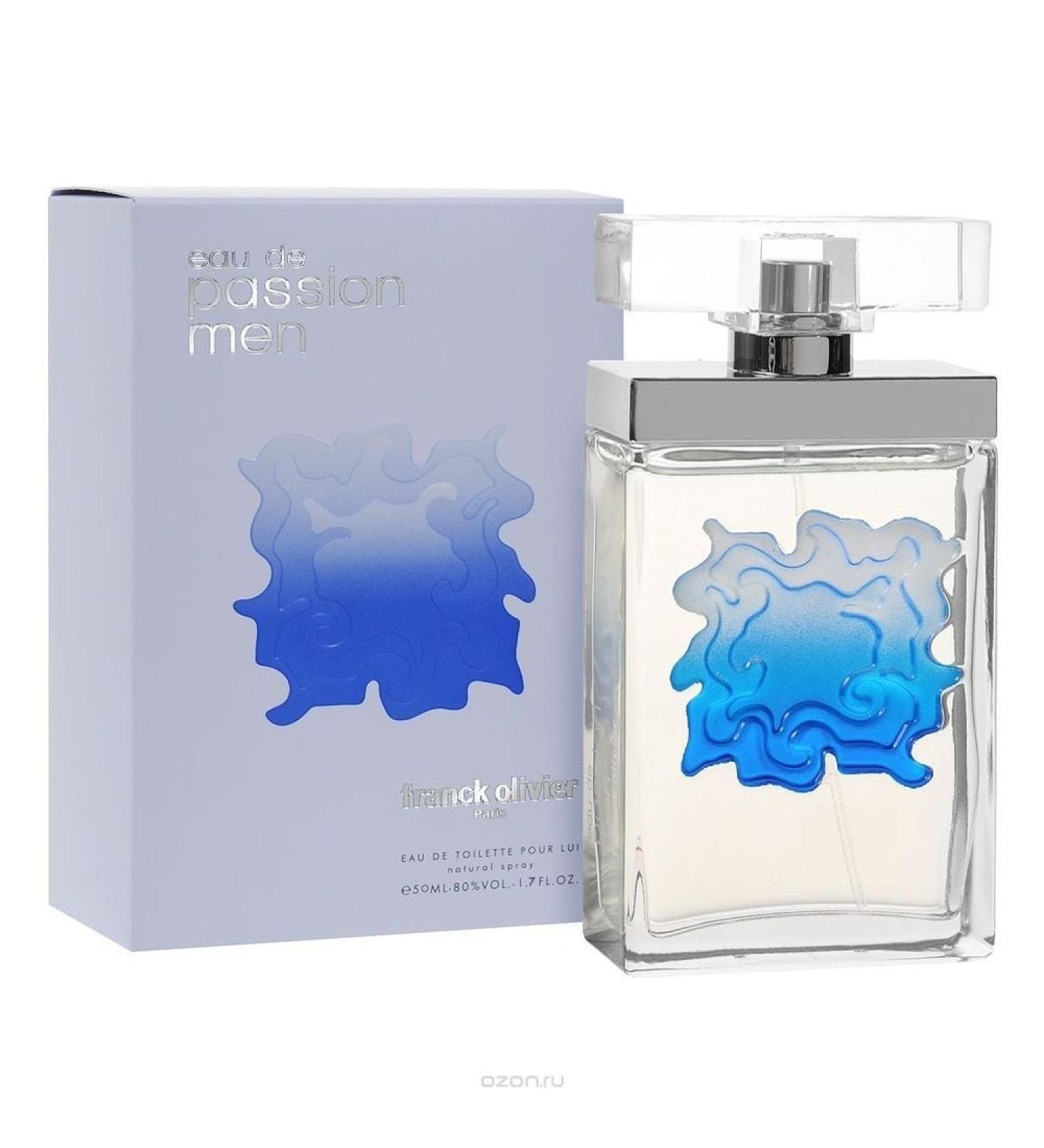 EAU DE PASSION MEN FRANCK OLIVIER EDT SPRAY 2.5 OZ (75 ML) (M)