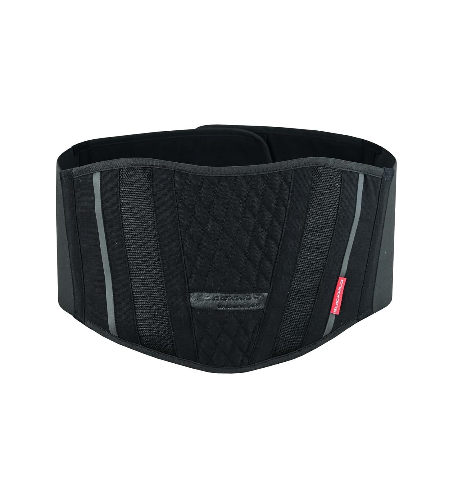 Blackwild Kidney Belt - Premium Back Support for Pain Relief | Ideal for Motorcycle Cycling Weightlifting & Gym - 2XL (125-140cm) - Buy Online on GoSupps.com