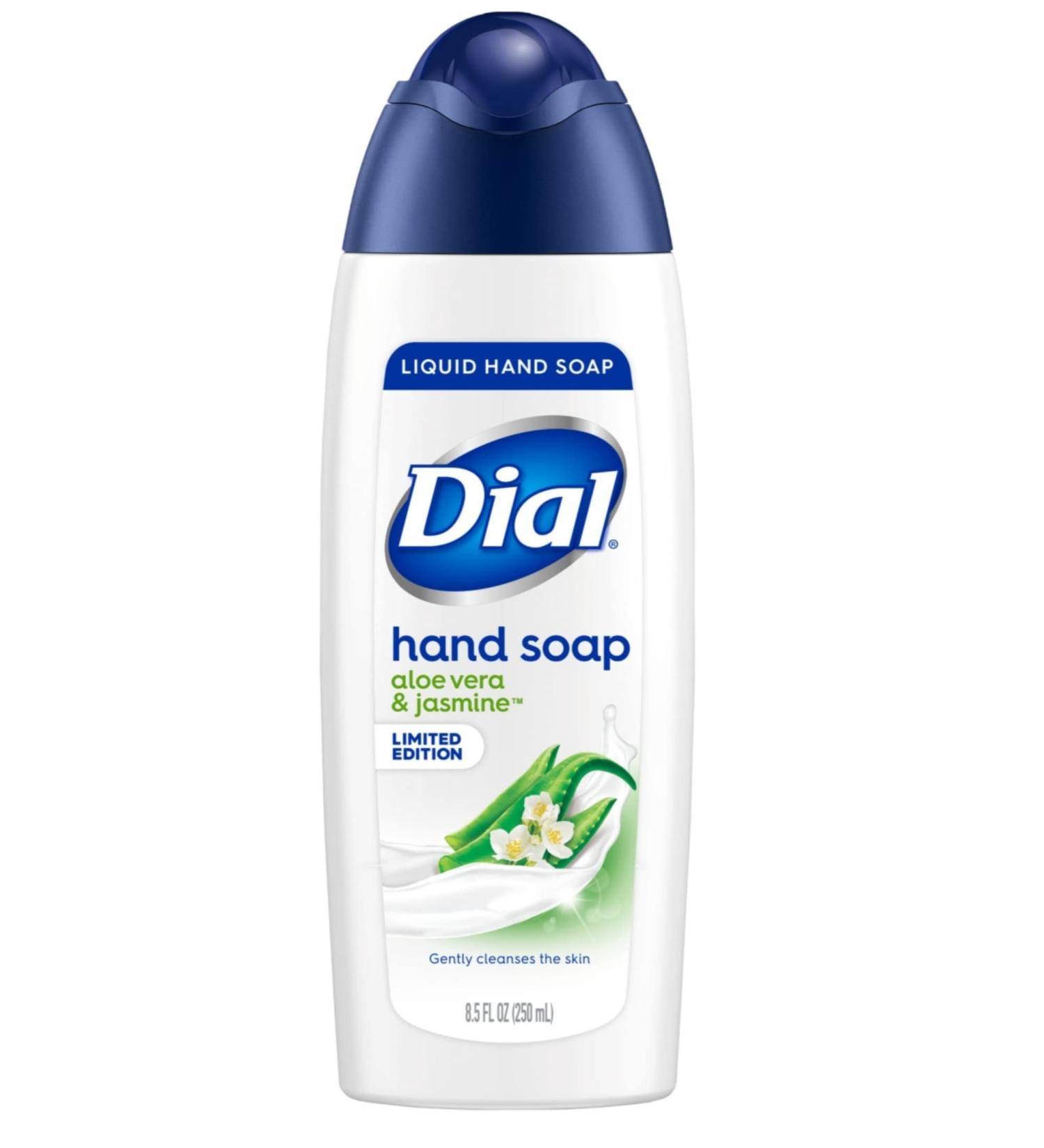 Buy 2 PACK Dial Liquid Hand Soap Limited Edition Aloe Vera & Jasmine 8.5 oz Moisturizing & Refreshing International Shipping Available - Buy Online on GoSupps.com