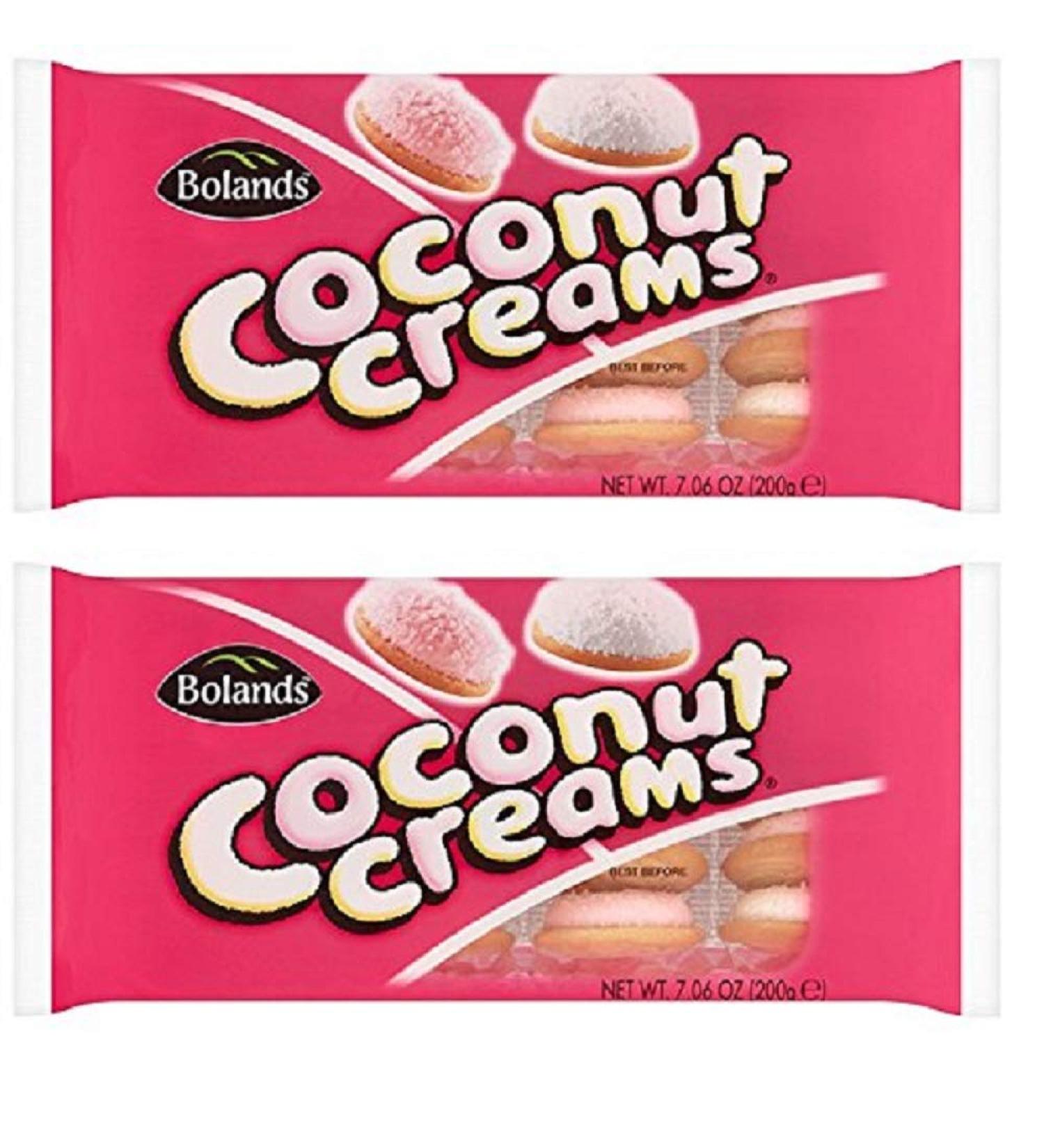  Bolands Bolands Set of 2 Coconut Cookies Filled with Premium Quality Made in Ireland 200g - Buy Online on GoSupps.com