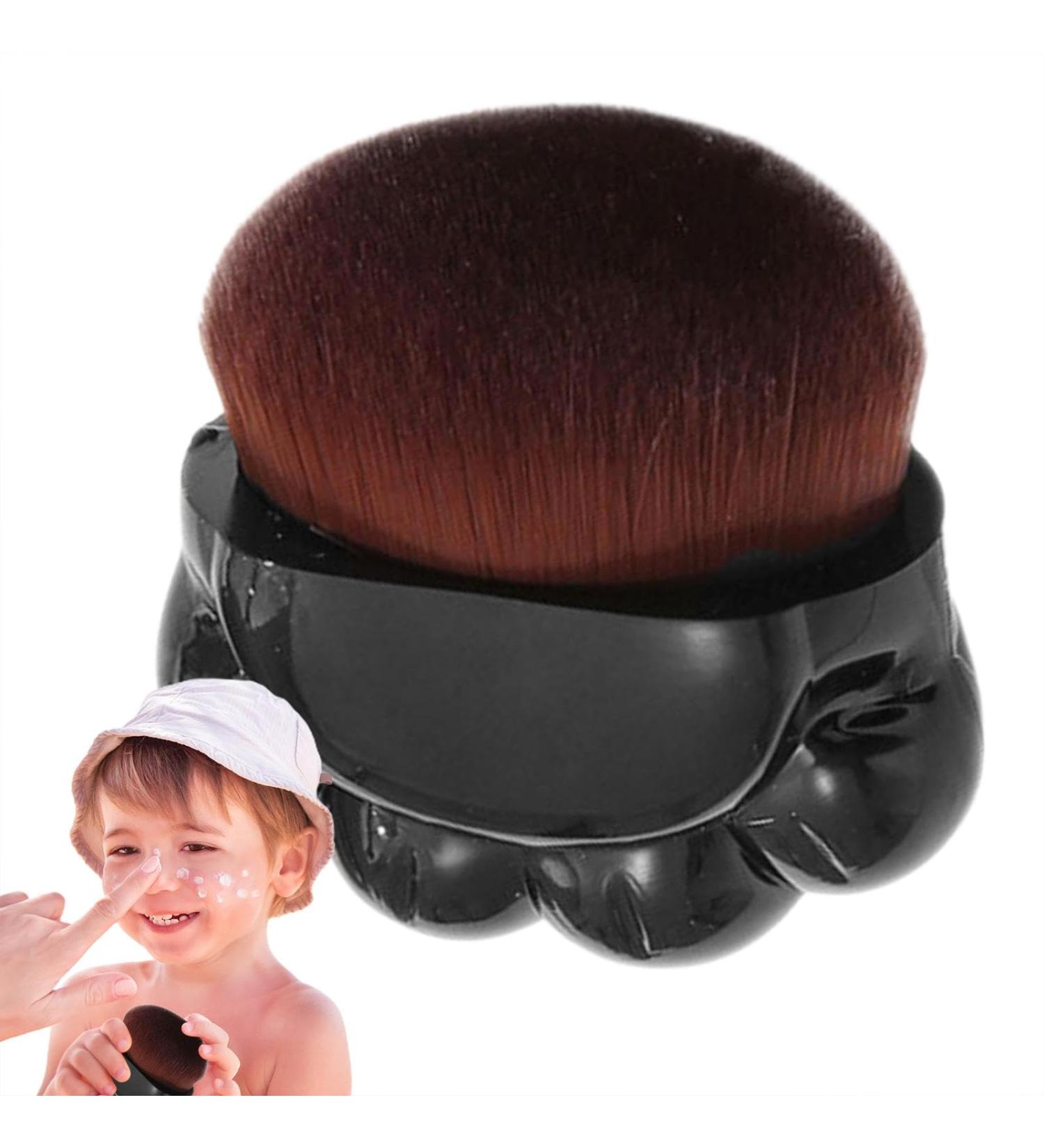 Kids Sunscreen Brush Cute Sunblock Buddy Brush Sun Screen Applicator | Suntan Lotion Applier Sunblock Brush Set Sun Cream Brush Sunscreen Applicator Brush Black - Buy Online on GoSupps.com