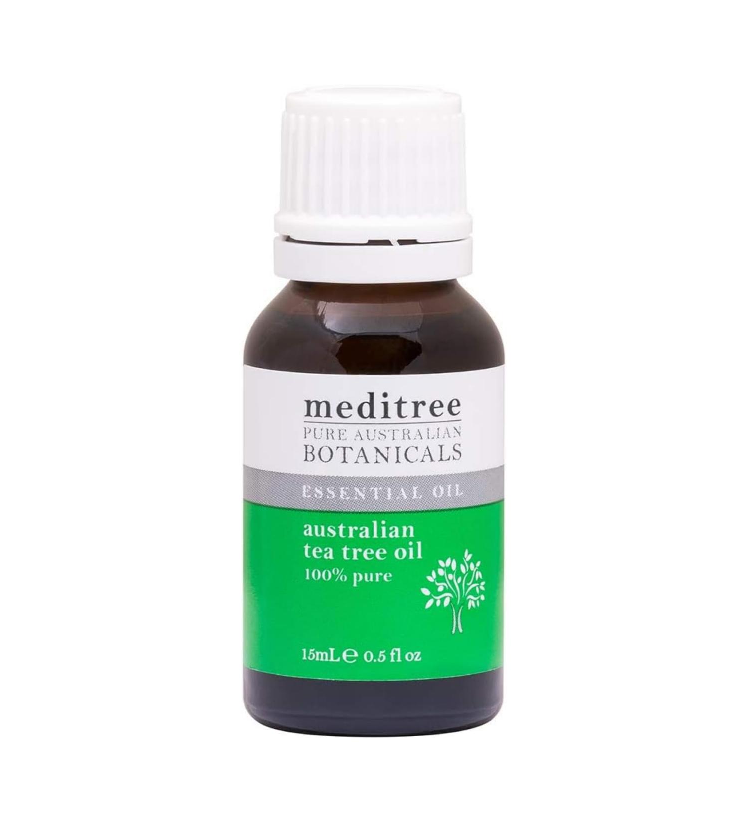NaturesPlus Meditree Pure Australian Botanicals Tea Tree Oil - .5 fl oz - 100% Pure Essential Oil Natural Antiseptic - Maintains Glowing Skin - Deep Cleans Pores Reduces Redness - Natural Vegan Tea Tree 0.5 Fl Oz (Pack o  - Buy Online on GoSupps.com