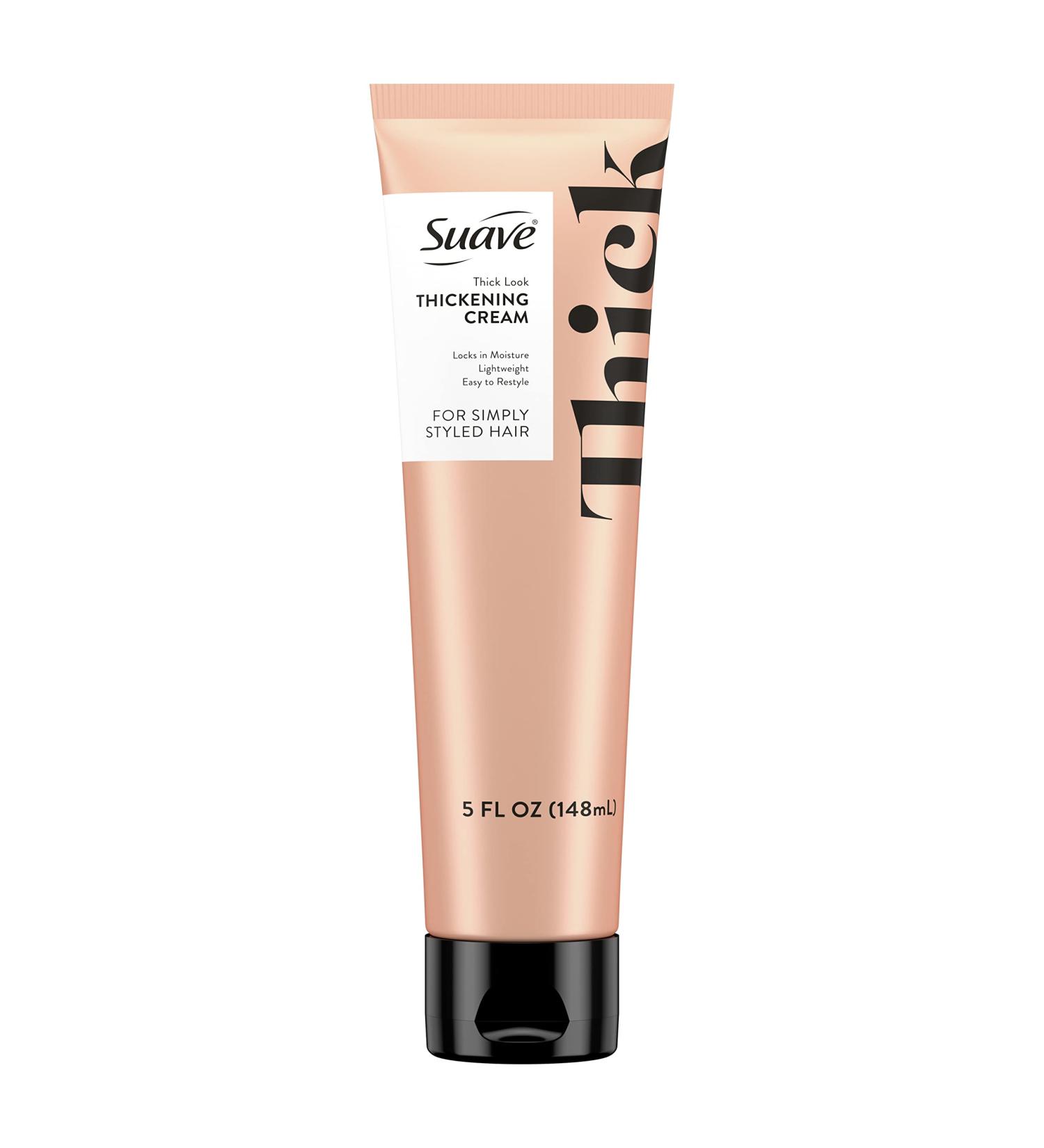 Suave Thickening Hair Cream & Heat Protectant 5 oz - Simply Styled for Thick-Looking Hair - Buy Online on GoSupps.com