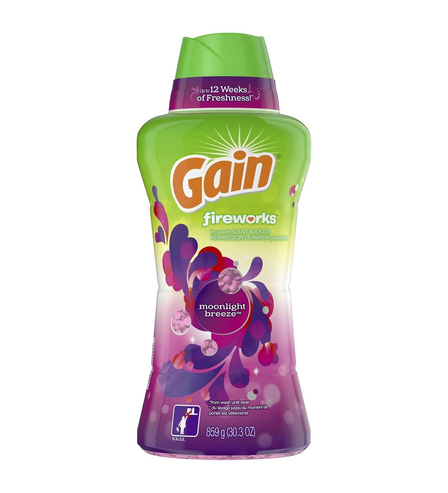 Gain Fireworks In-Wash Scent Booster Beads - Moonlight Breeze (30.3 oz 63 Loads) - Vibrant Freshness for Laundry | Shop Internationally - Buy Online on GoSupps.com