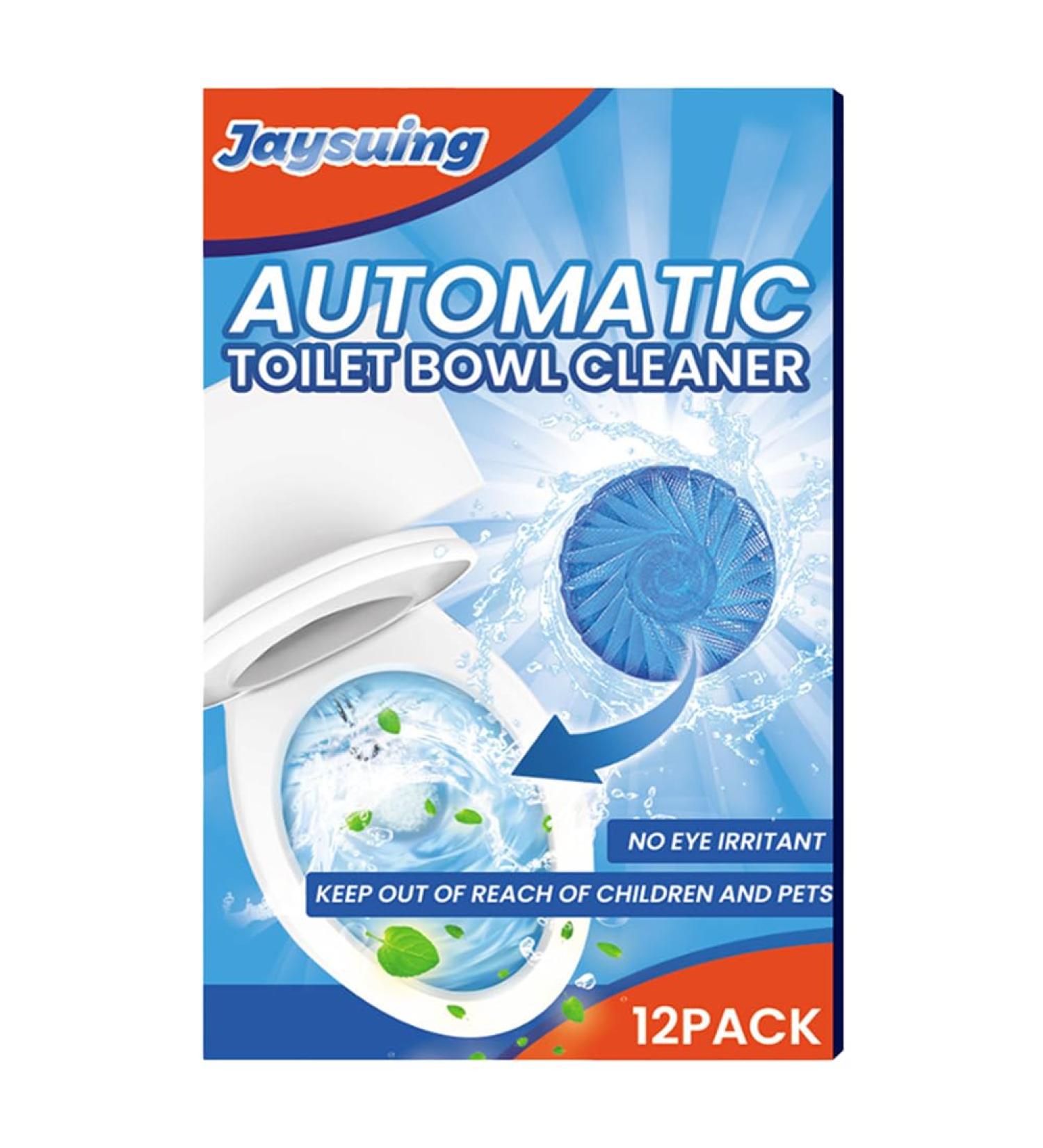 Fiorky 12Pcs/Pack Cleaning Tablets Antibacterial Bowl Cleaner Tablet Effervescent Automatic Bowl Cleaners Deodorizer Tablets Cleaning Tools - Buy Online on GoSupps.com