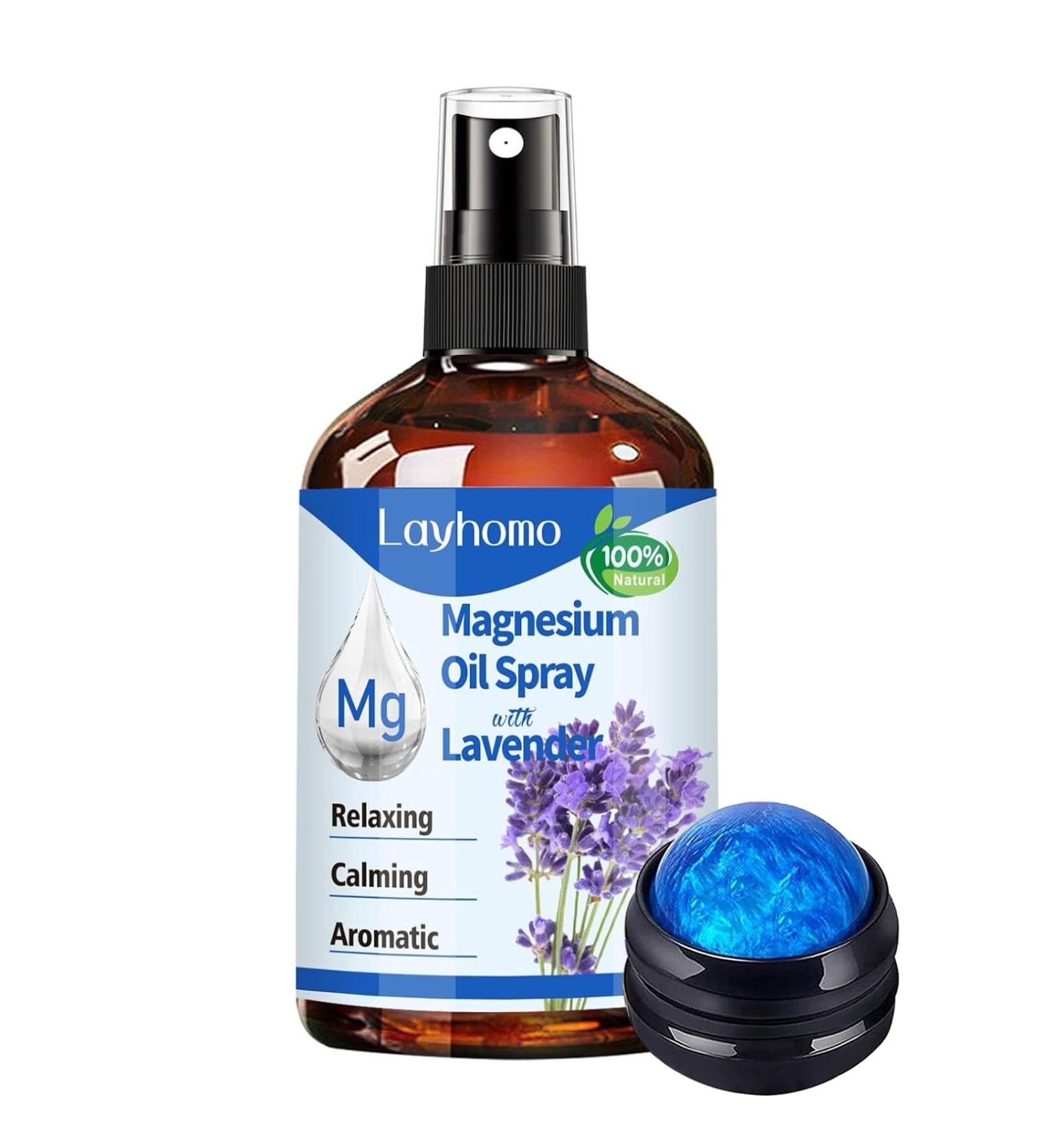 Magnesium Lotion with Lavender Topical Magnesium for Soothing Sore Muscles