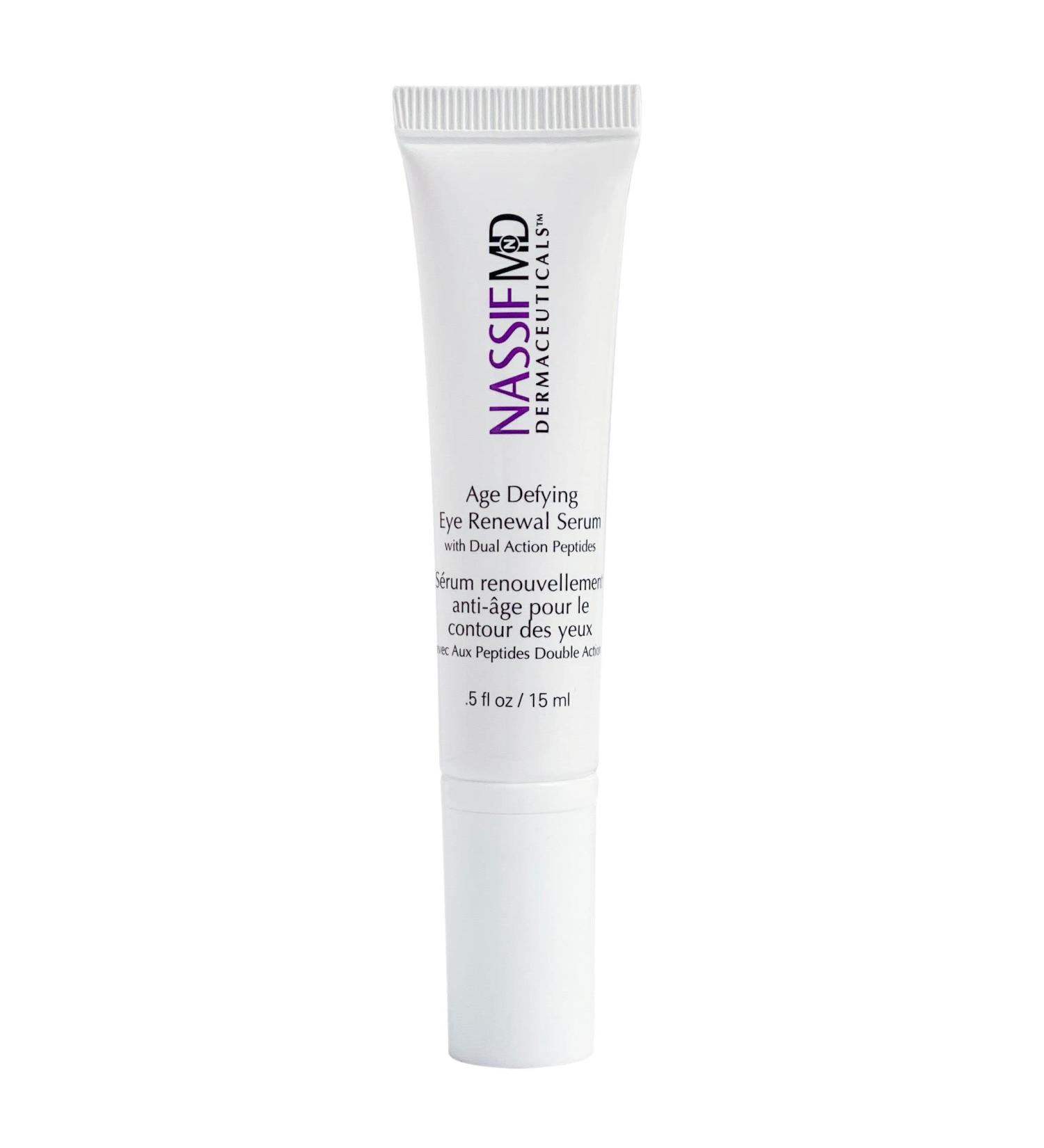 NassifMD Eye Renewal Cream | Anti-Aging Firming Eye Cream for Dark Circles & Puffiness | Best Eye Cream for Women - Buy Online on GoSupps.com