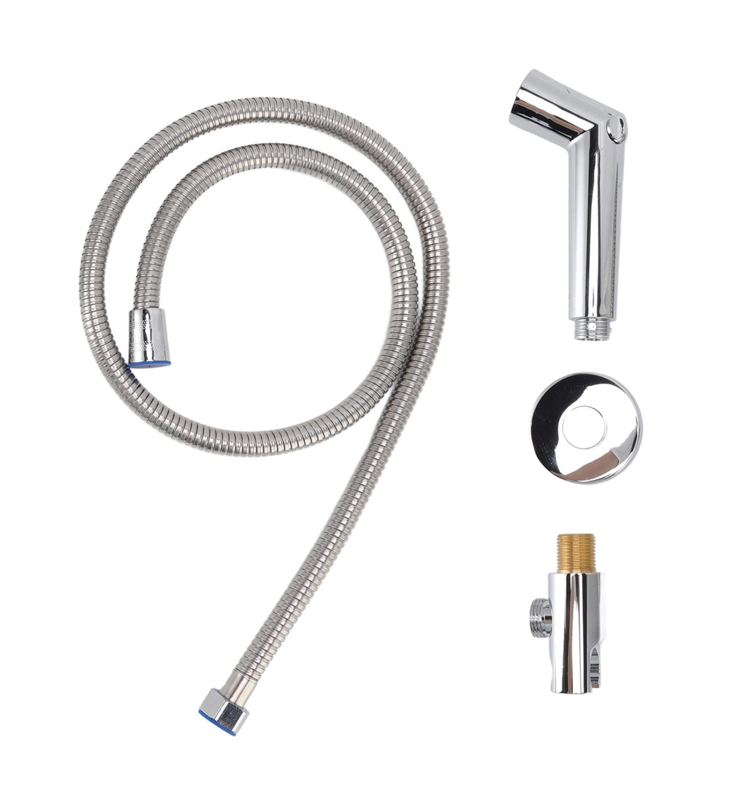 Toilet Sprayer Set - Handheld Bidet Sprayer & Leak Proof Cloth Diaper Sprayer | Adjustable Water Pressure for Bathroom - Buy Online on GoSupps.com