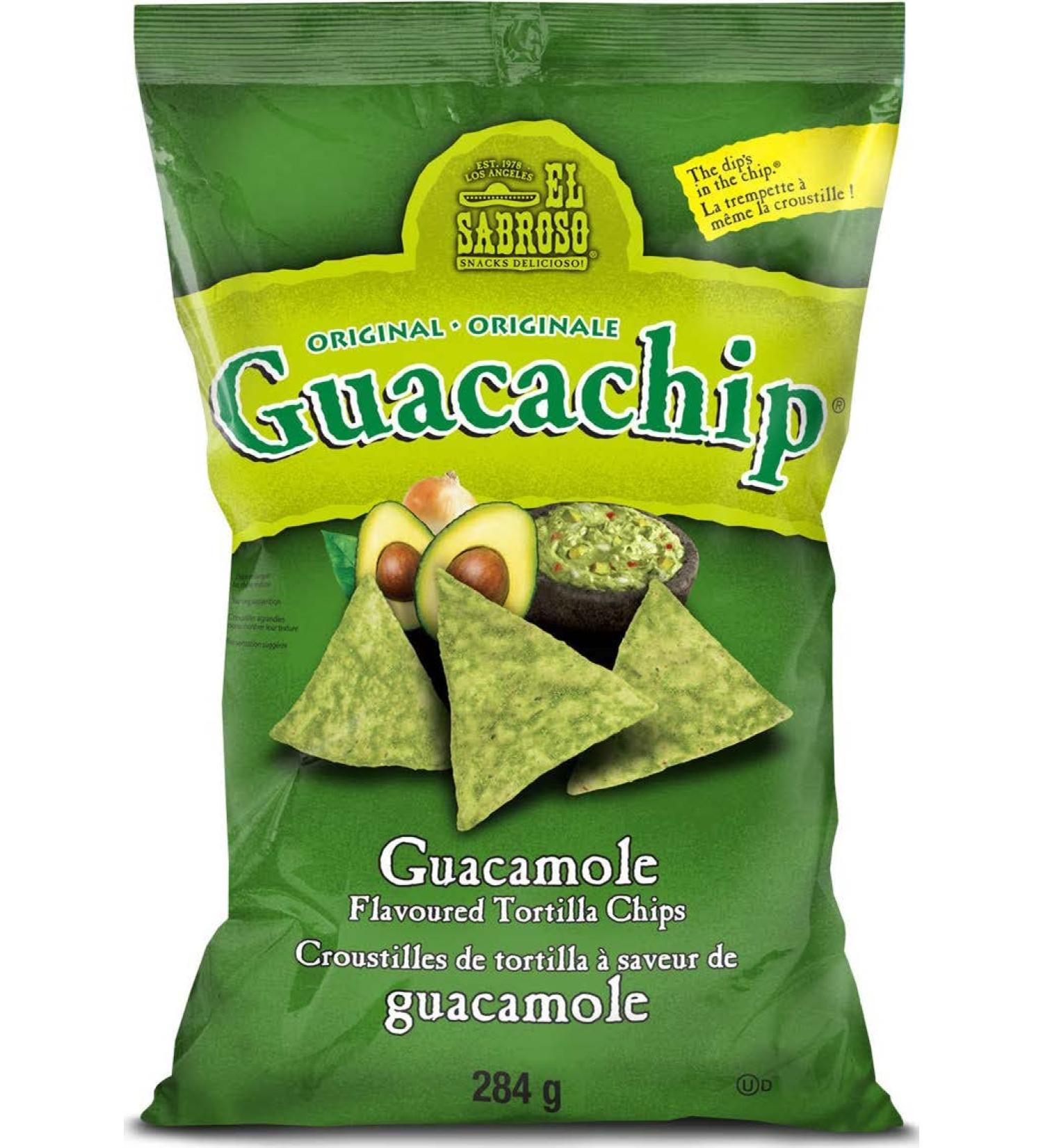 El Sabroso Guacachips 284 Gram