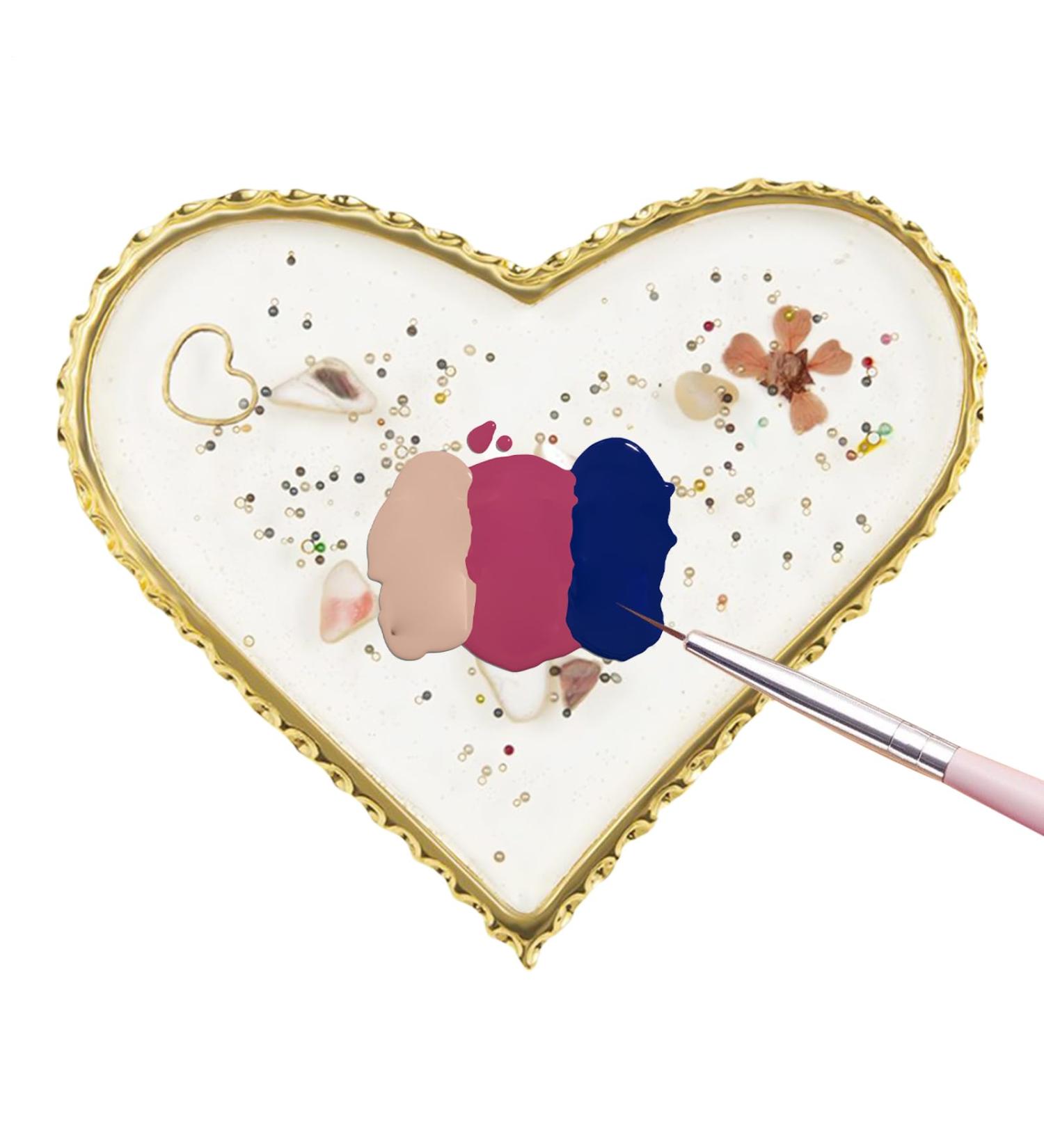 Nail Palette - Makeup Presentation Tray Practical Gel Art for Home Manicure Studio for Women - Buy Online on GoSupps.com