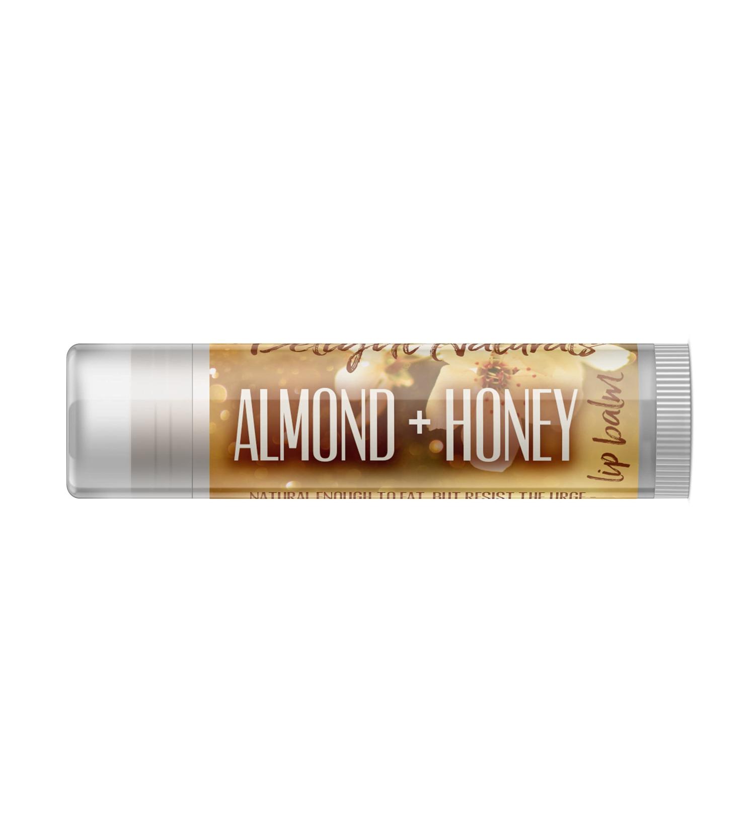Jumbo Lip Balm - Nourishing Almond & Honey | Hydrate & Protect Lips | International Shipping Available - Buy Online on GoSupps.com