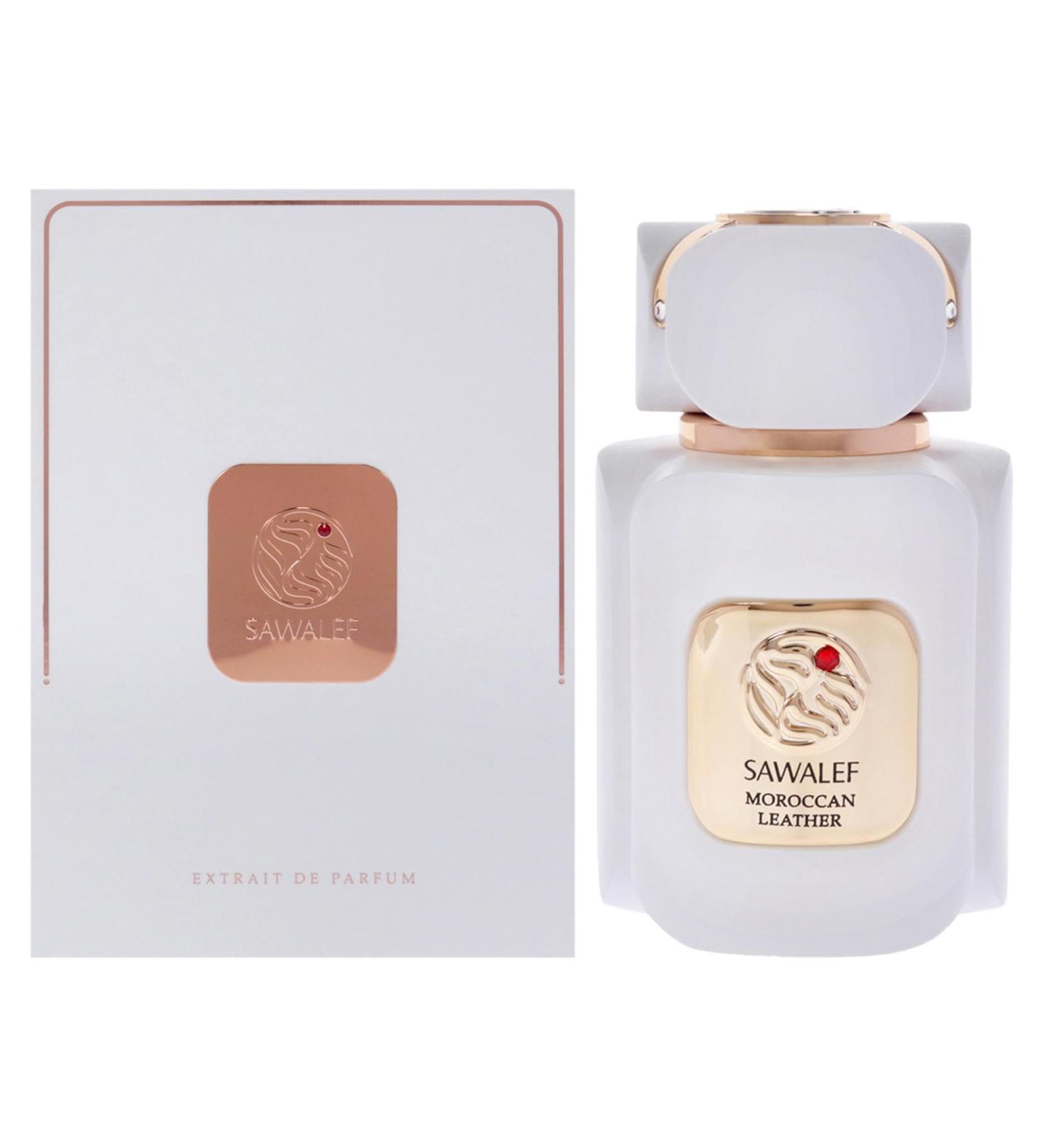 Sawalef Moroccan Leather - Indulge in Mesmerizing Body Spray for Women - Unique Blends of Nutmeg Saffron Patchouli and Cardamom - 2.7 oz EDP Spray - Buy Online on GoSupps.com