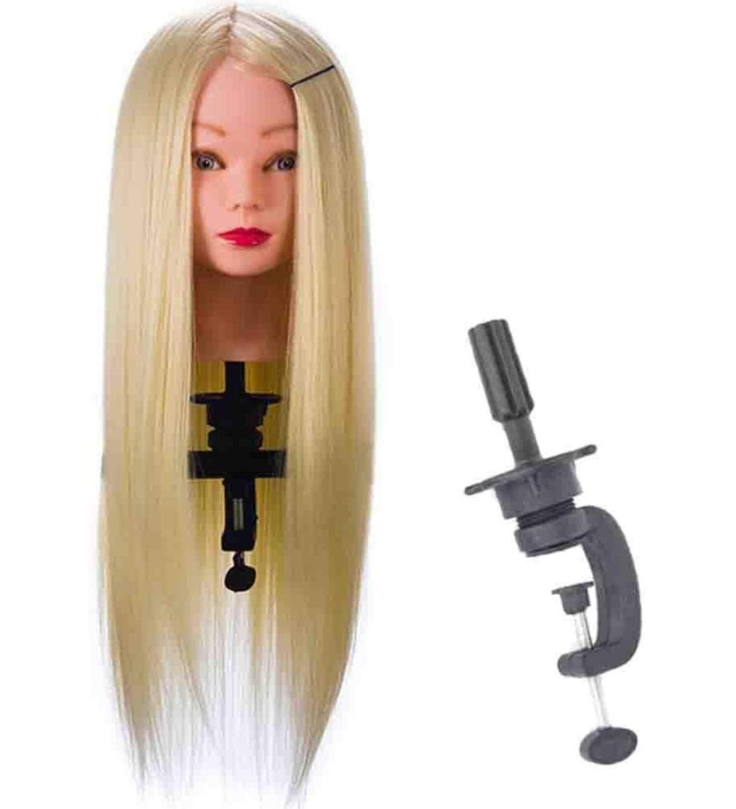 Zhjing Fashion Ladder Training Wig Head - Doll Model for Hair Braiding & Styling - Ideal for Salon Practice - Buy Online on GoSupps.com