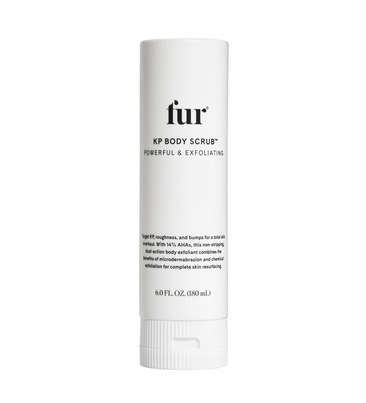 Fur KP Body Scrub - 14% AHA Exfoliating Scrub for Keratosis Pilaris & Rough Skin | Smooth & Moisturize | 6 oz - Buy Online on GoSupps.com