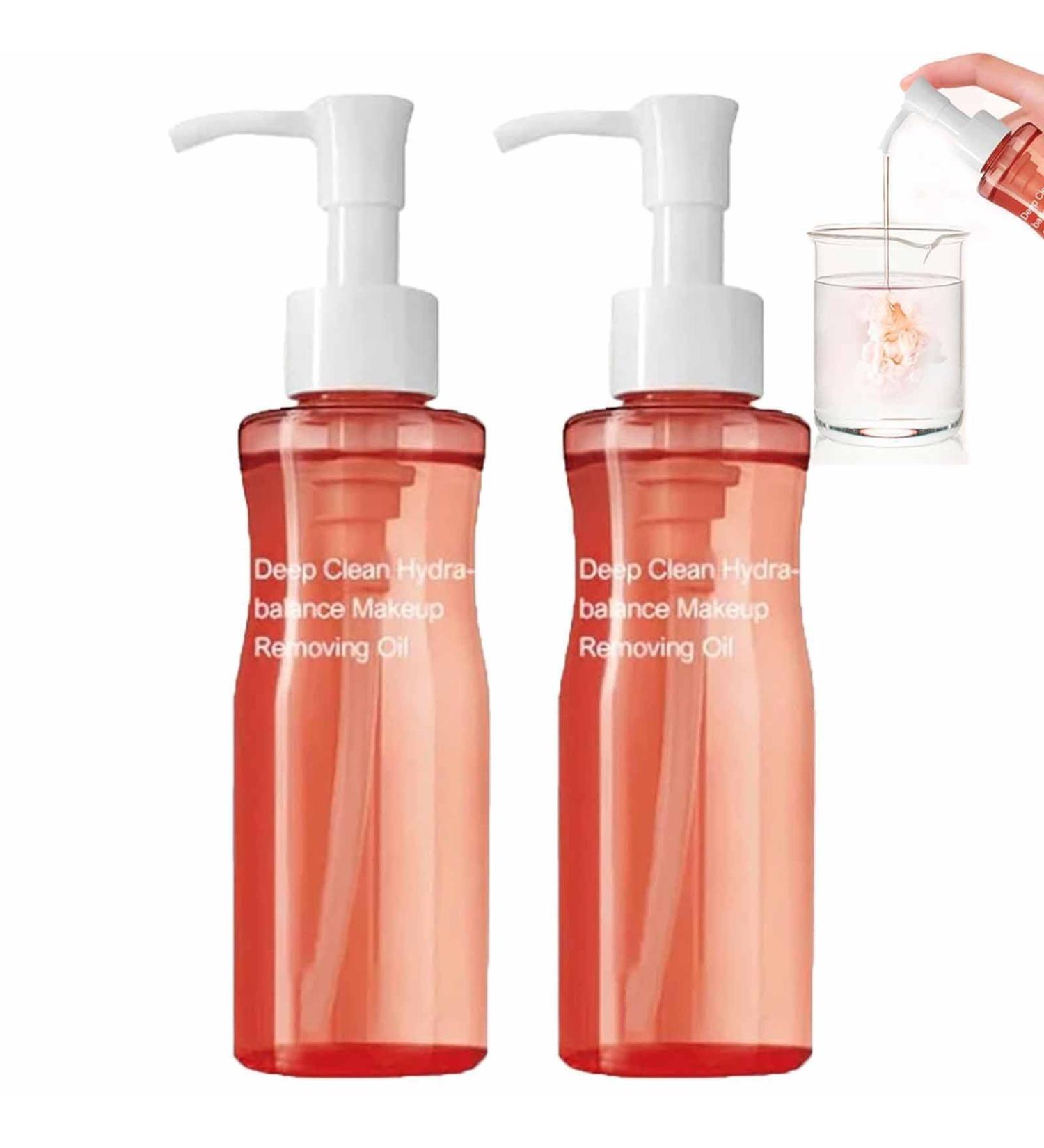 IAEXUOQC Deep Cleansing Makeup Remover Oil Gentle Facial Pore Cleansing Oil Light Cleansing Oil Makeup Remover for All Skin Types - Buy Online on GoSupps.com