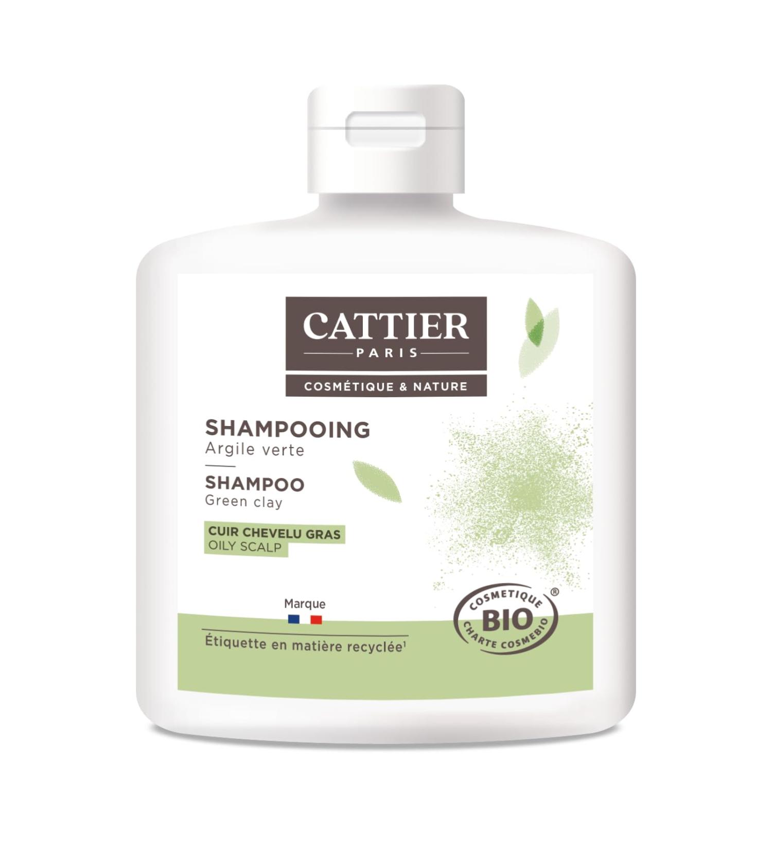 Cattier Oily Scalp Green Clay Shampoo 250ml