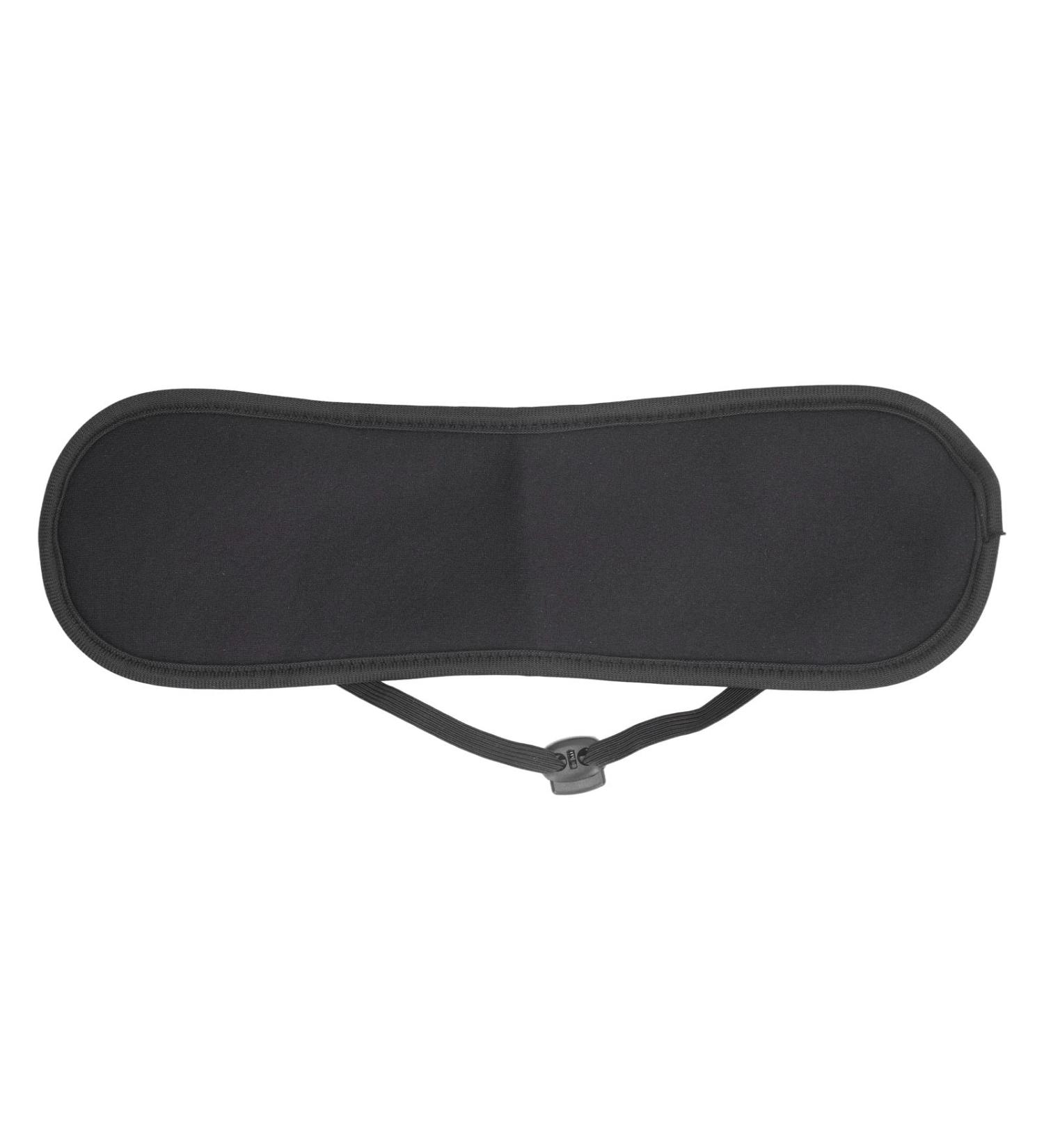 Soft Neck-Ripid Oil Wrap for Thyroid | Reusable Castor Oil Packs | Organic Compress for Neck Knots | Ideal for Sleep (Black) - Buy Online on GoSupps.com