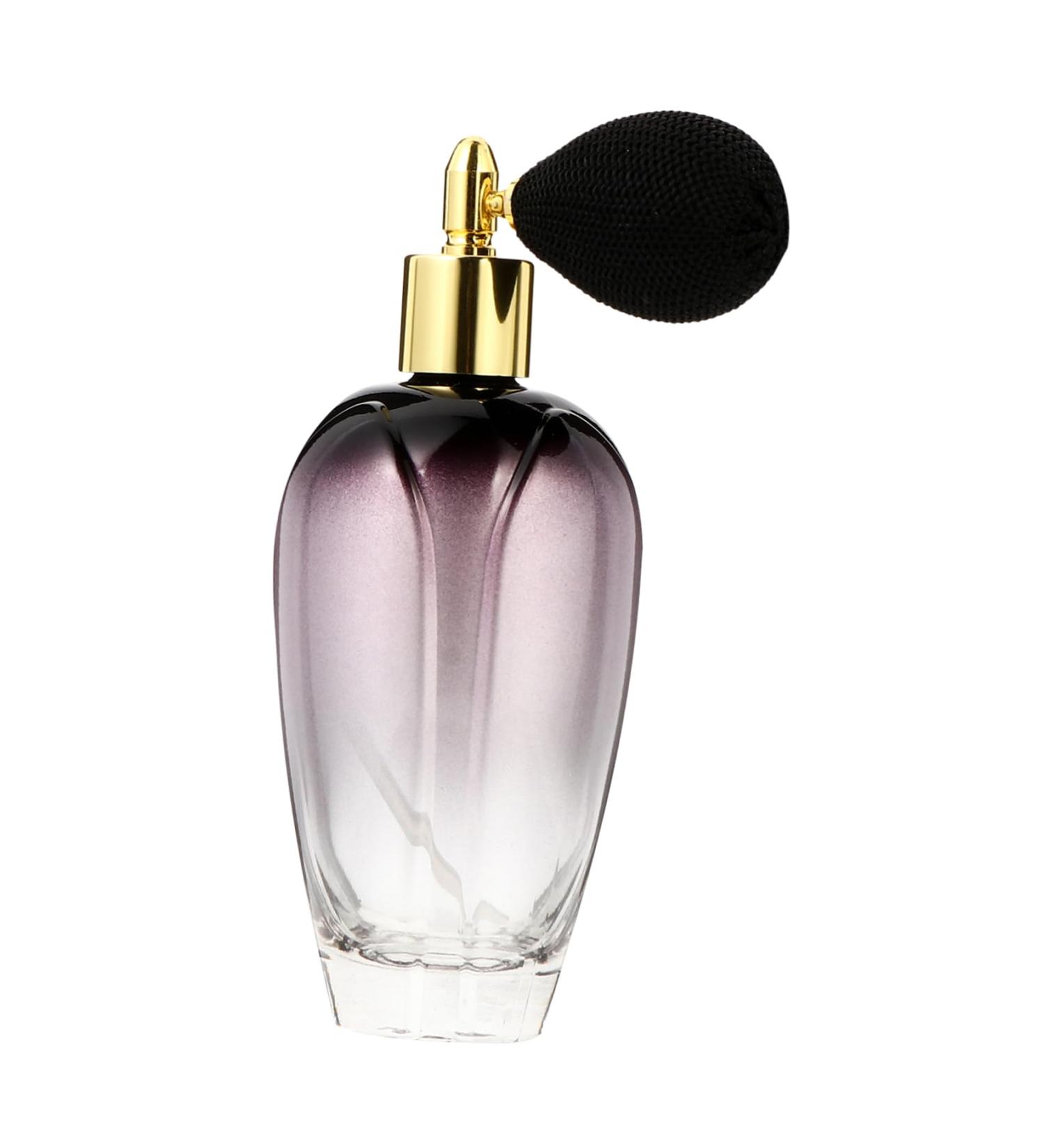 Beavorty perfume bottle pump refillable Perfume Refillable perfume spray bottle refillable perfume dispenser Perfume Storage Bottle Glass gradient purple Cleaning fluid travel - Buy Online on GoSupps.com