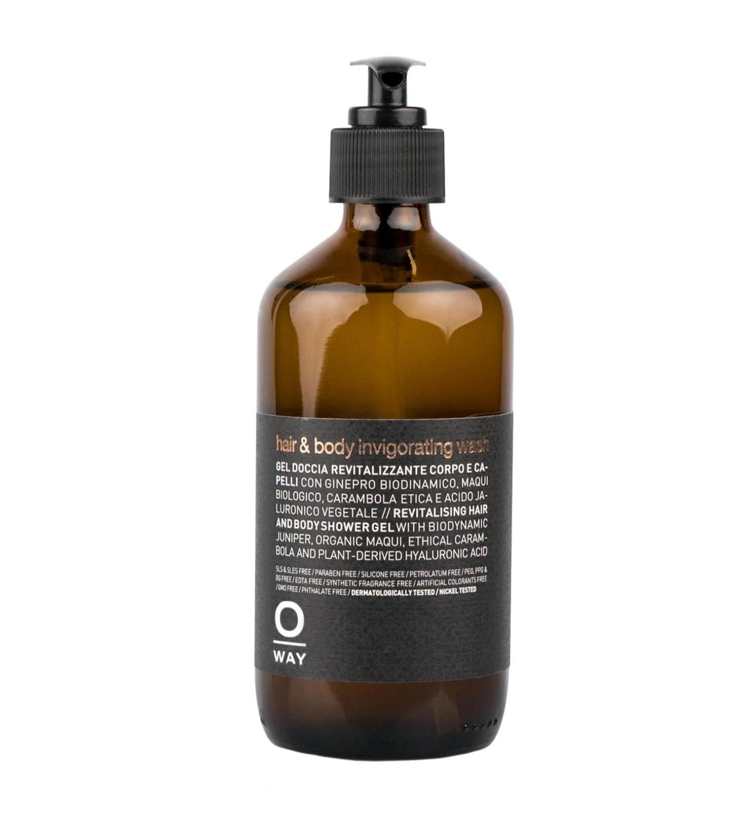 Oway Hair & Body Invigorating Wash 8oz/240ml