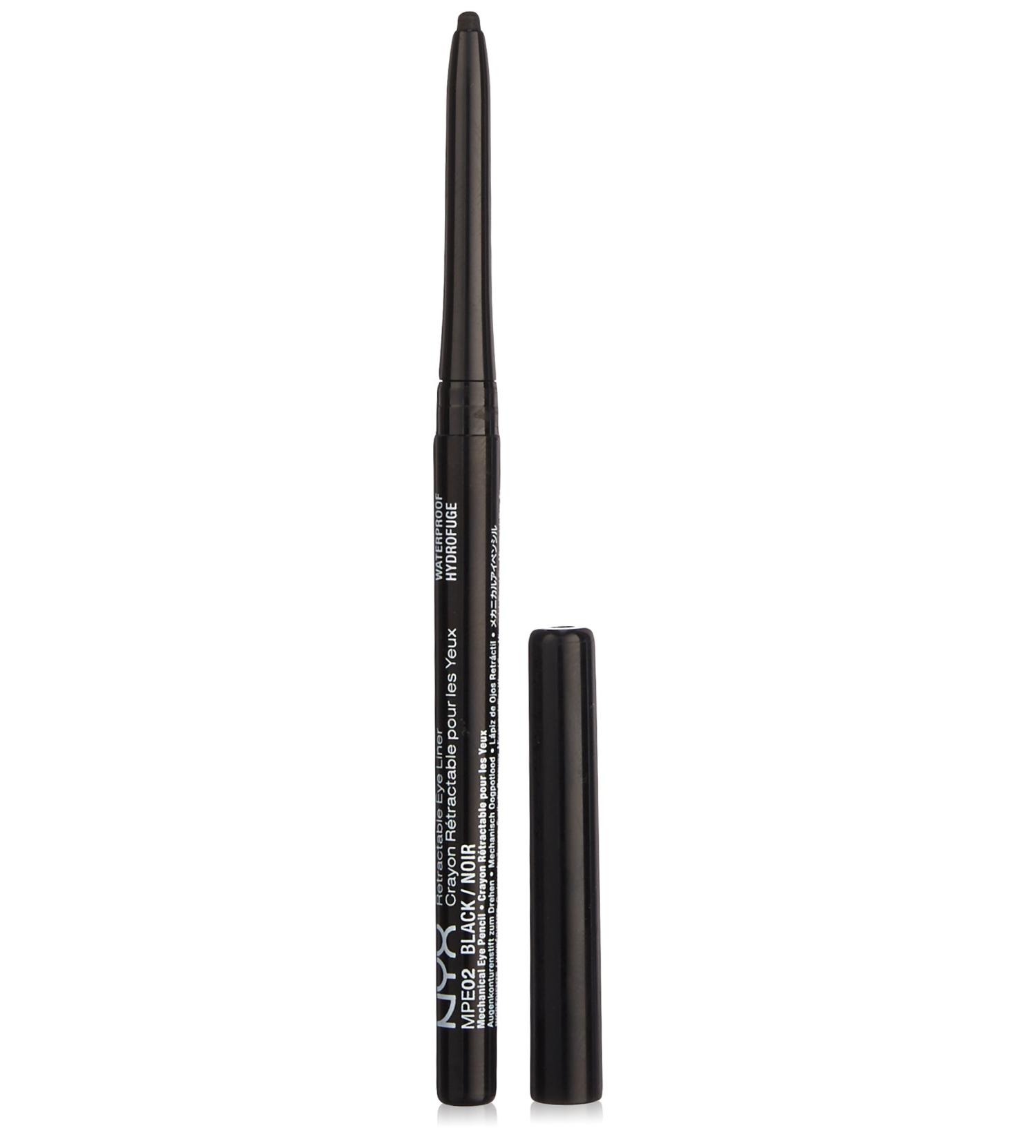 NYX PROFESSIONAL MAKEUP Mechanical Eye Pencil Eyeliner - Black, 1 Count - Buy Online on GoSupps.com