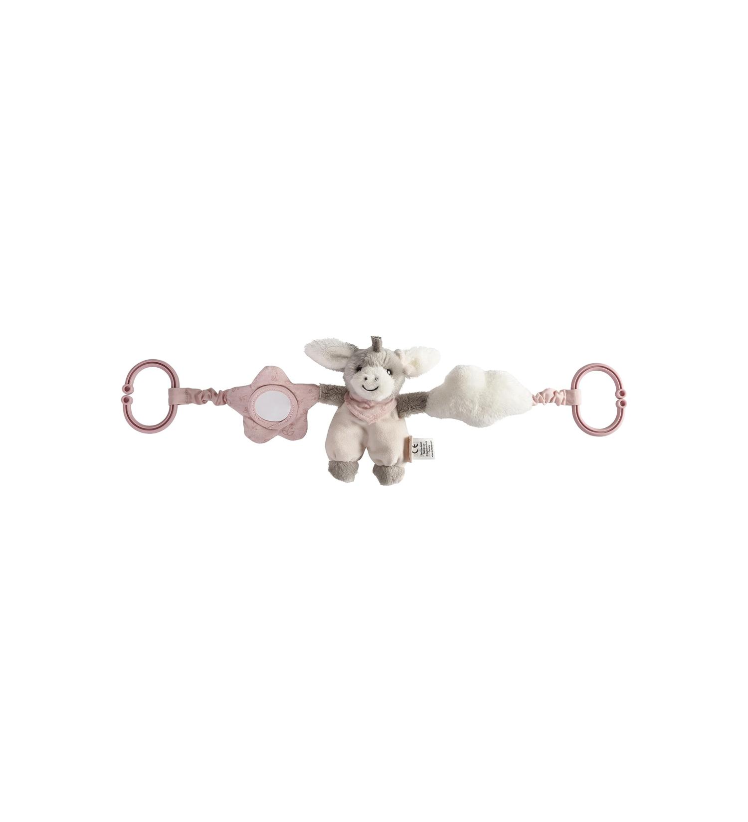 Buy Sterntaler Donkey Emmi Girl Flora Rose Stroller Chain - International Shipping Available - Buy Online on GoSupps.com