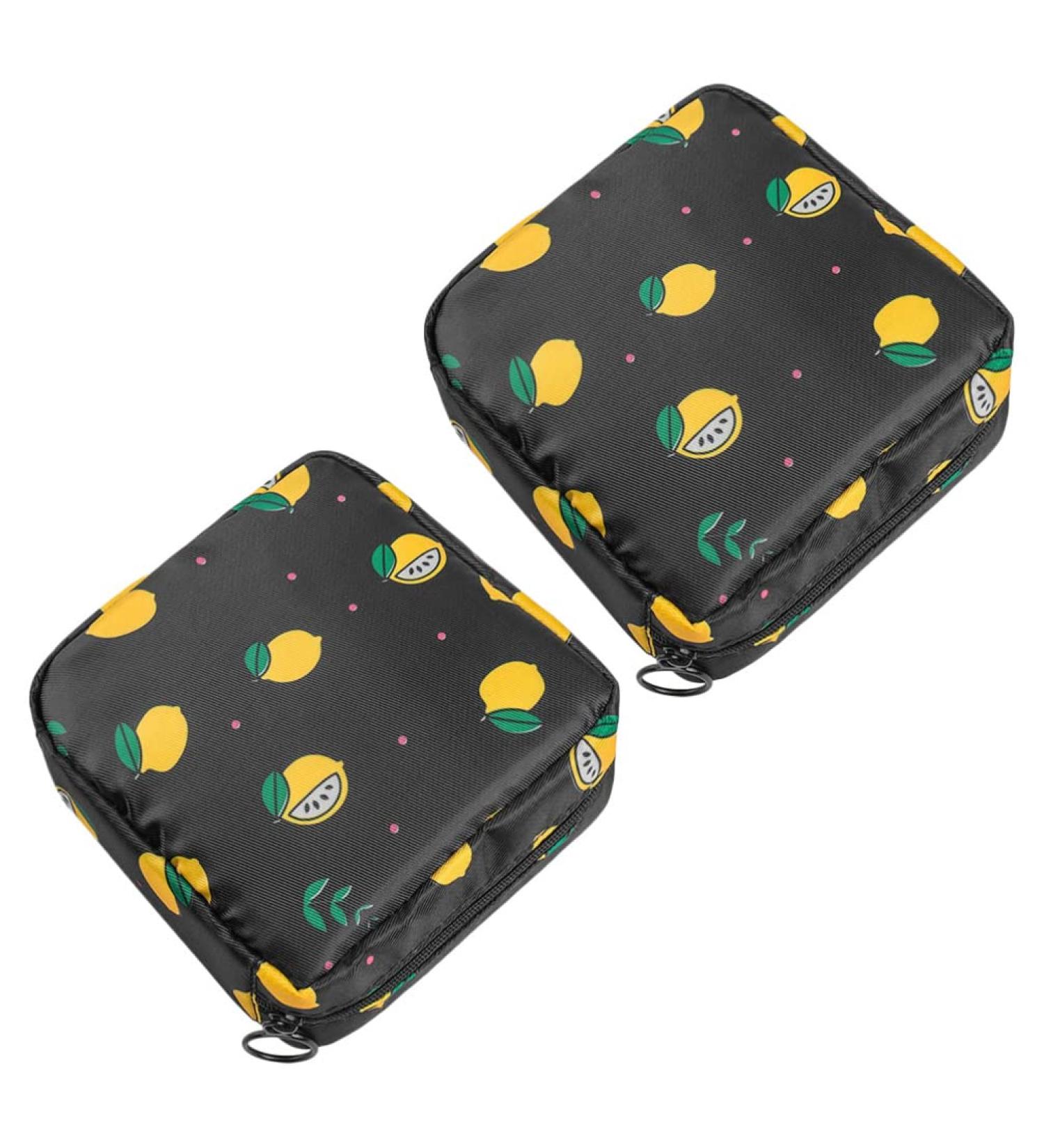 Heallily Sanitary Storage Pocket - 2 Pack Zip Containers for Period Pads | Ideal for Teenagers & Women | International Shipping Available - Buy Online on GoSupps.com