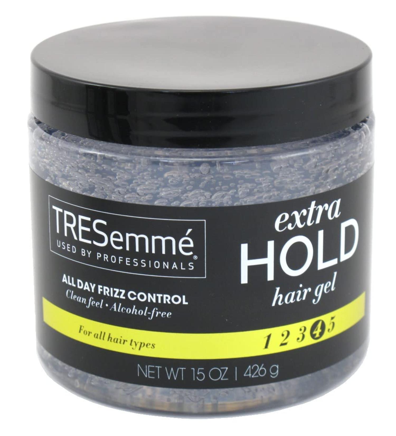 TRESemm  Hair Gel Extra Hold 4 Alcohol-Free 15 Ounce Jar